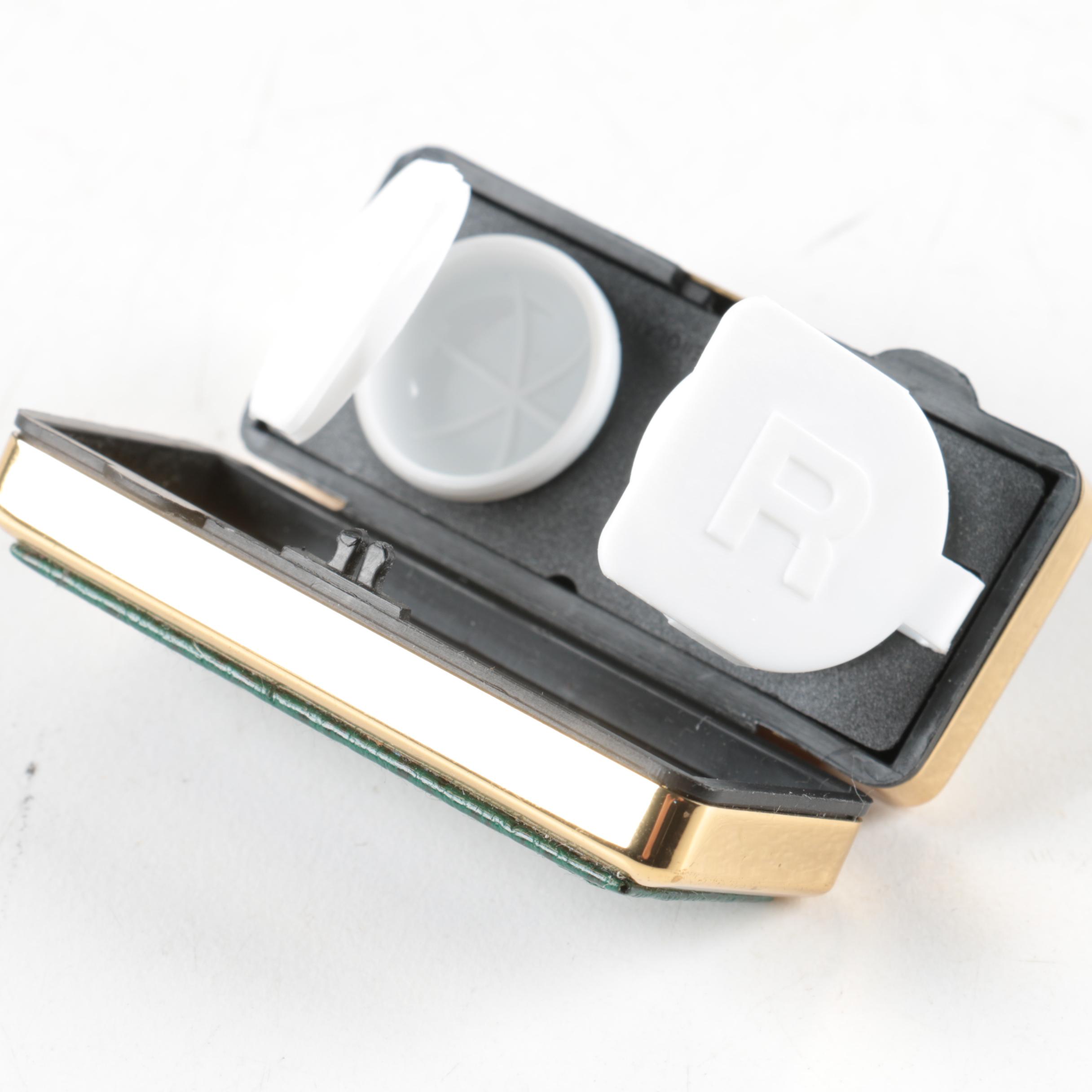 Smythson Leather Contact Lens Case