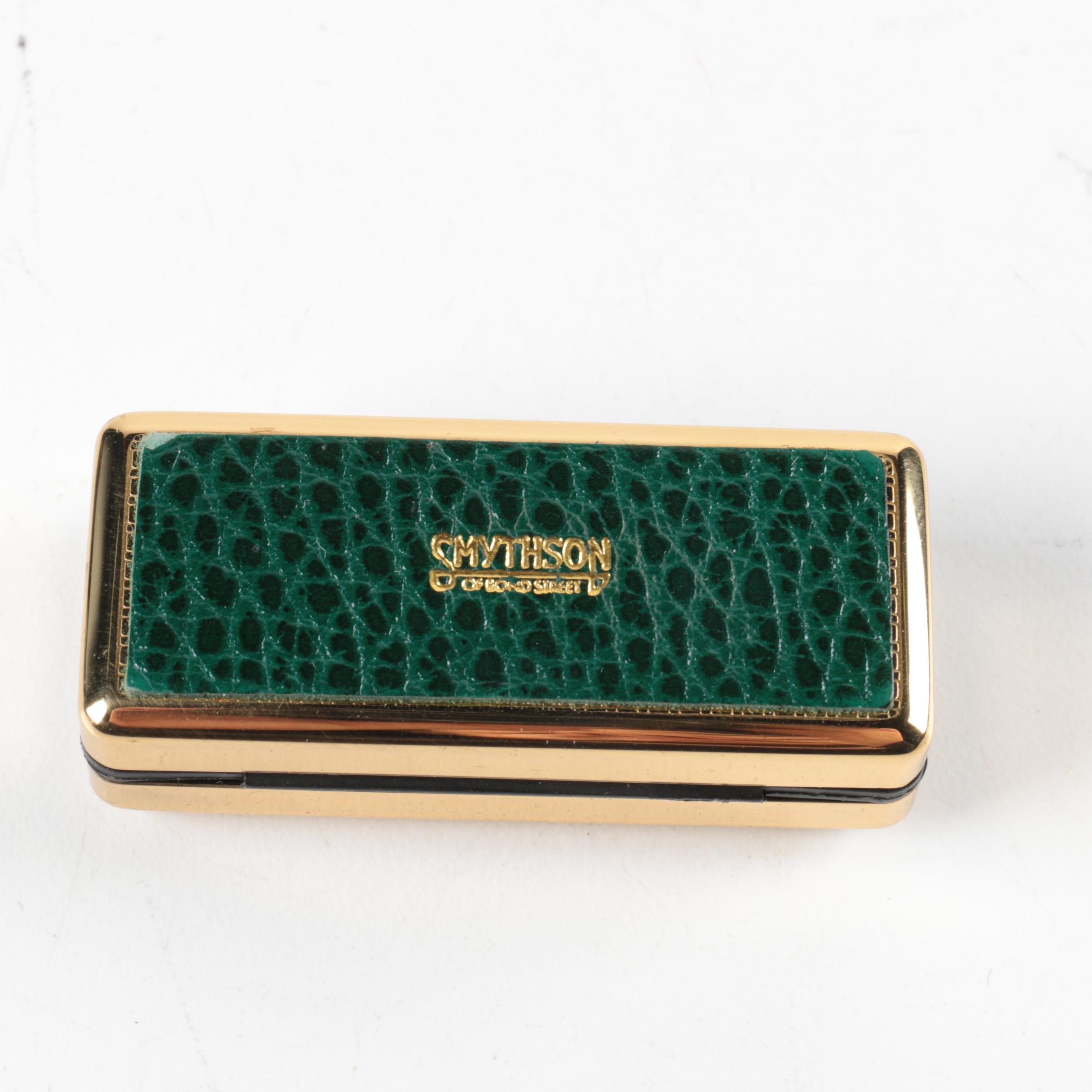 Smythson Leather Contact Lens Case