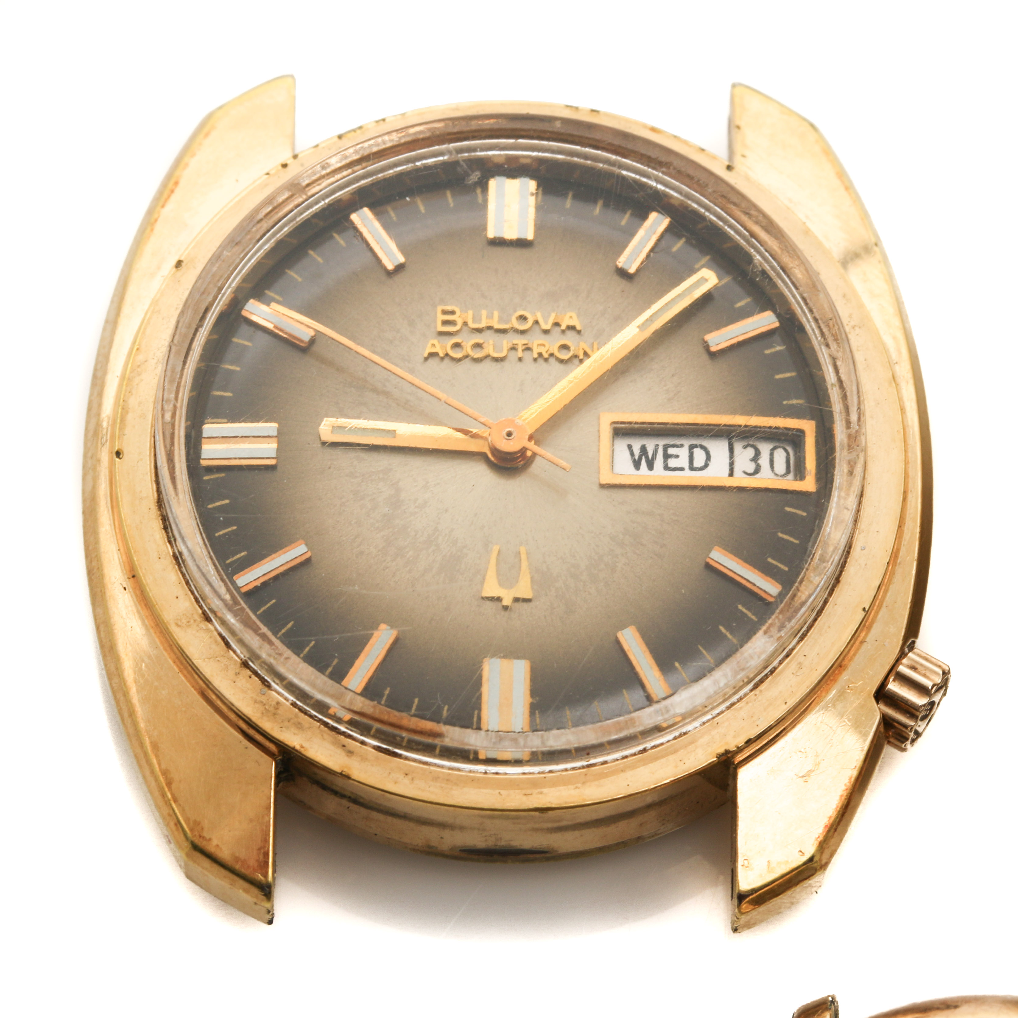 Assortment of Bulova Rolled Gold Plate and Gold Electroplate Watch Heads