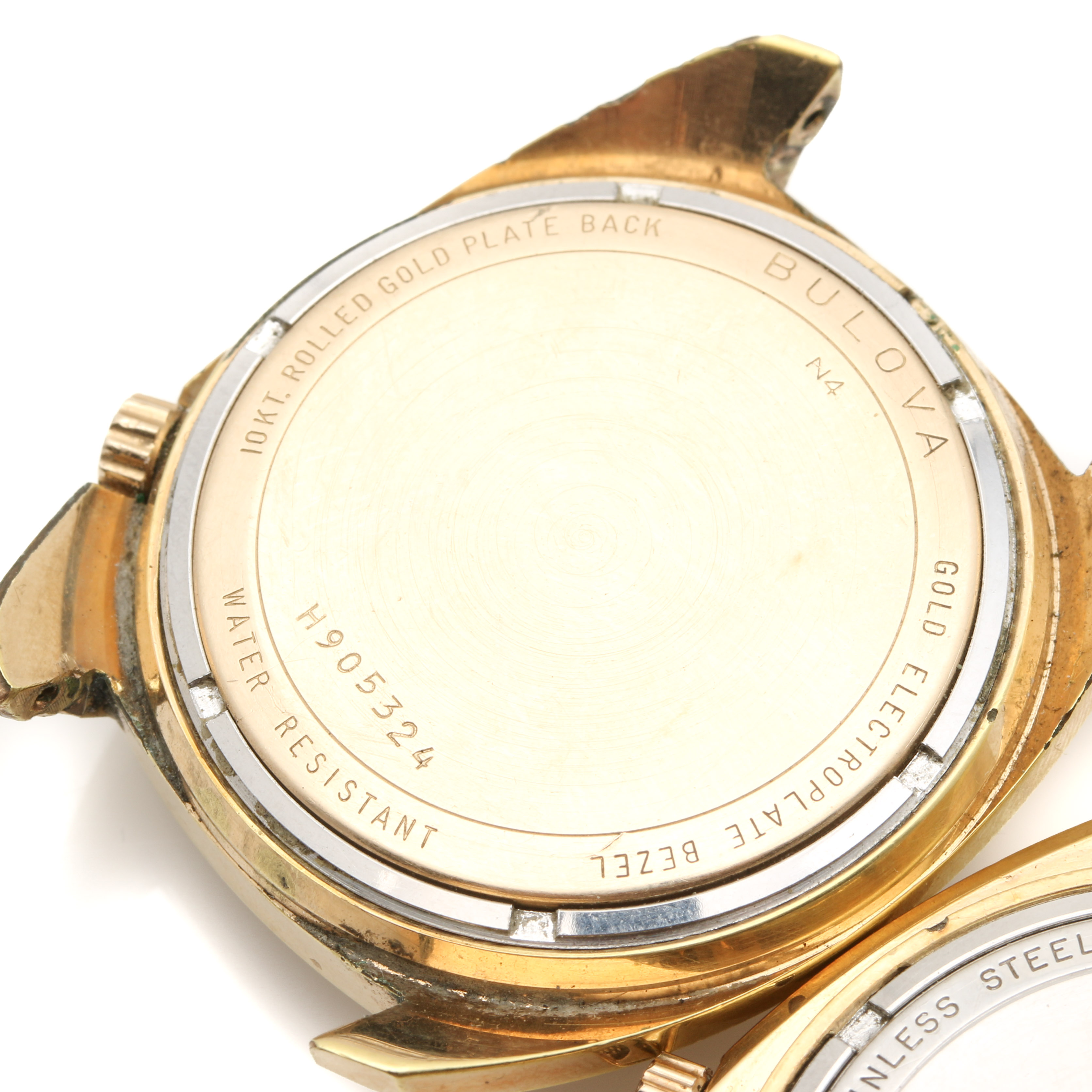 Assortment of Bulova Rolled Gold Plate and Gold Electroplate Watch Heads