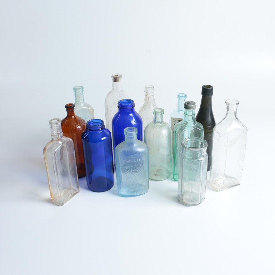 Collection of Glass Bottles