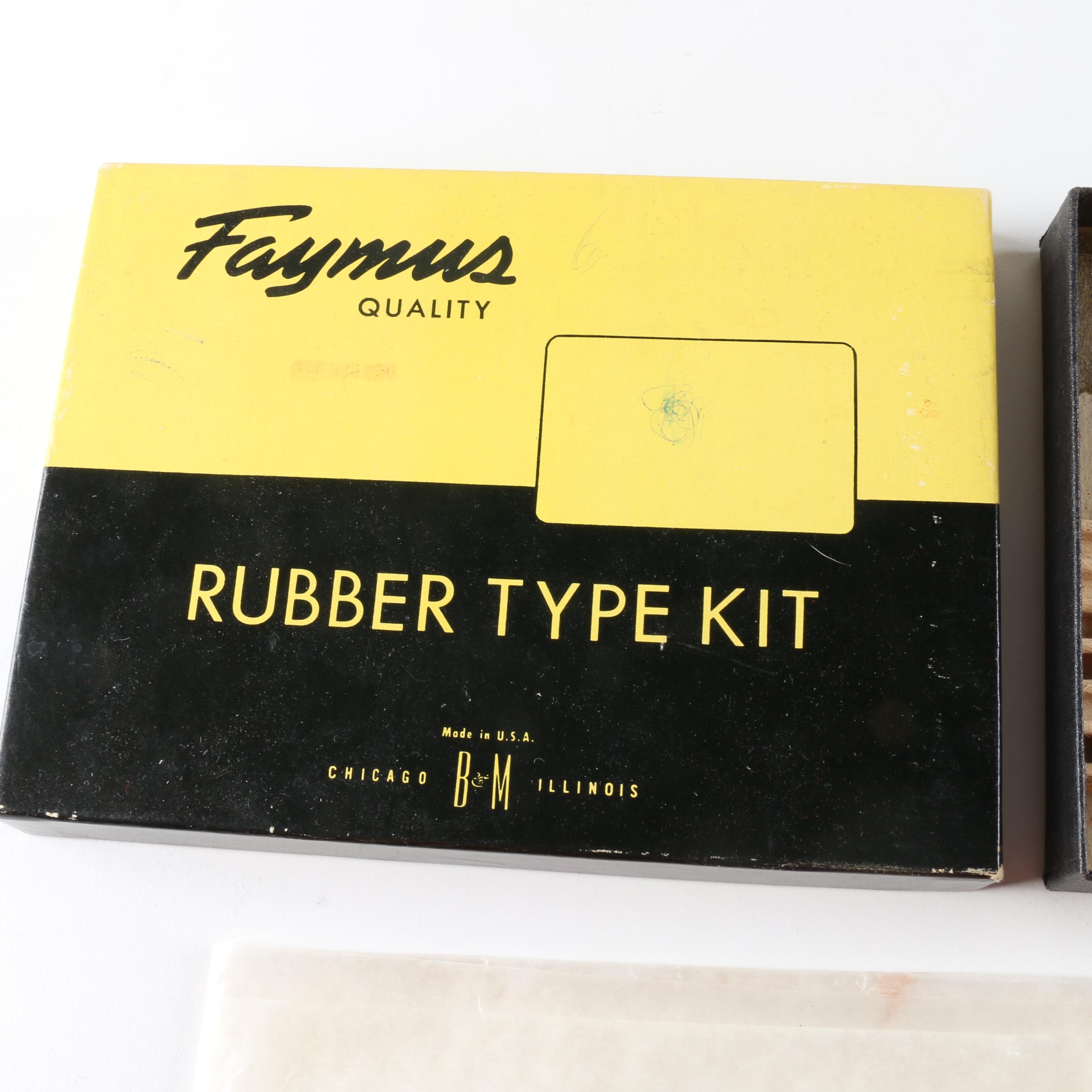 Vintage Desk Supplies