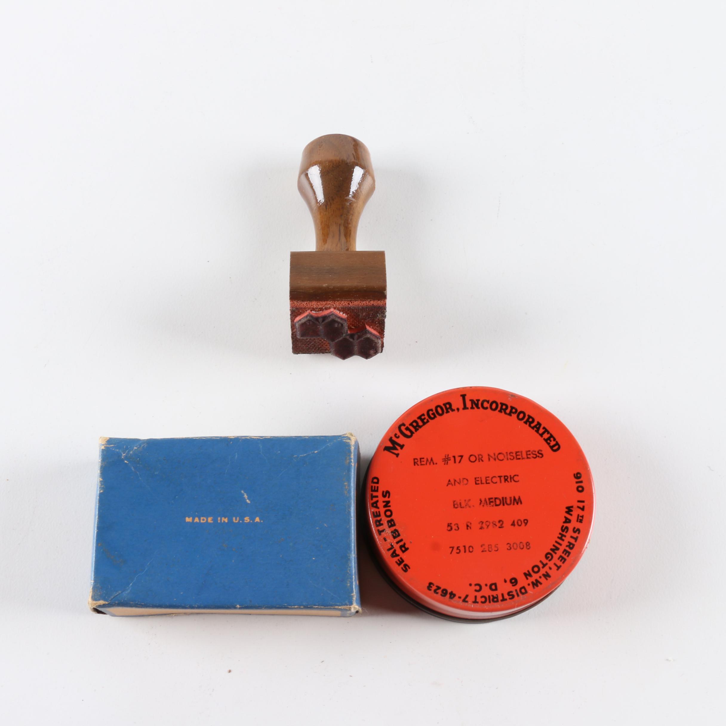 Vintage Desk Supplies