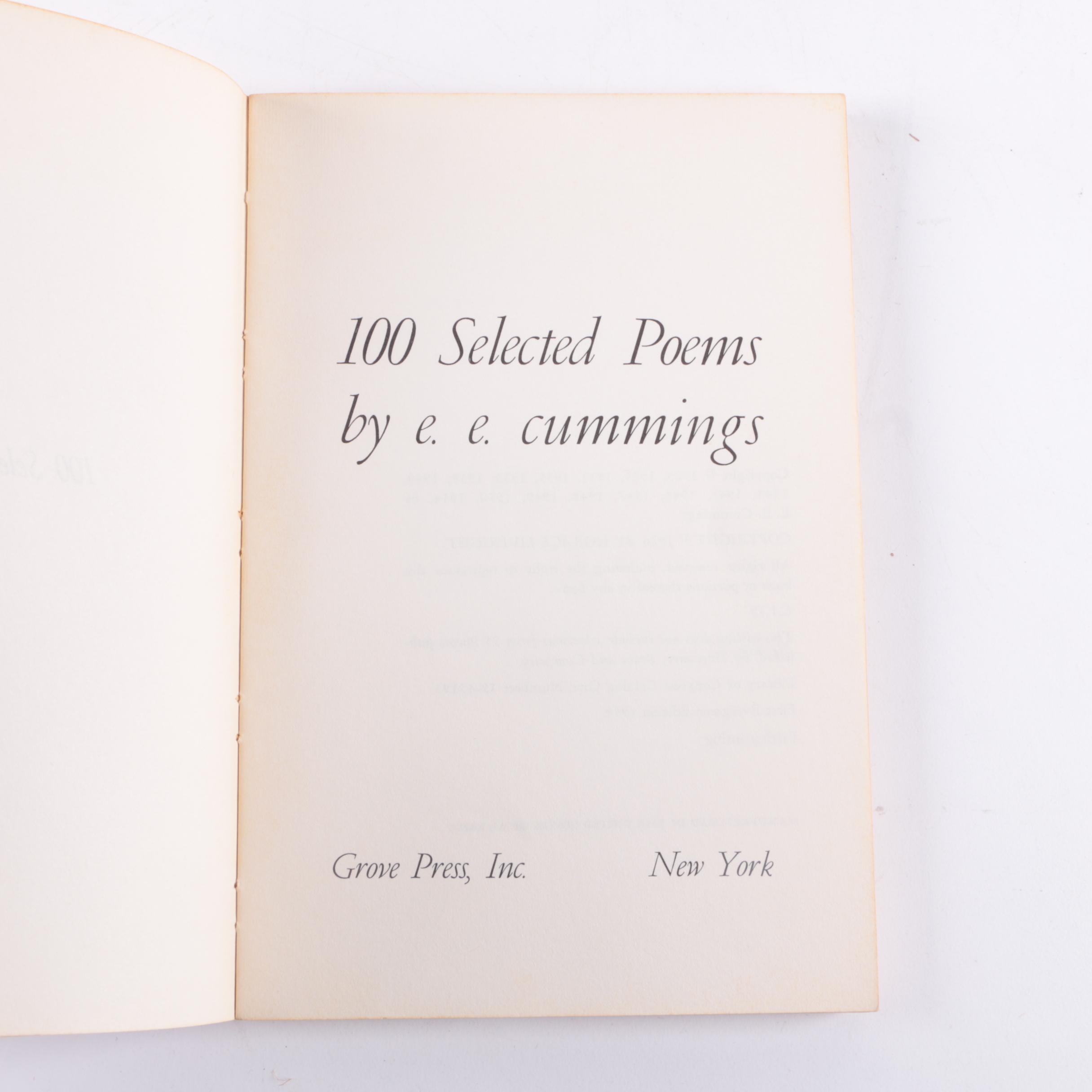 Vintage Poetry and Non-Fiction Books