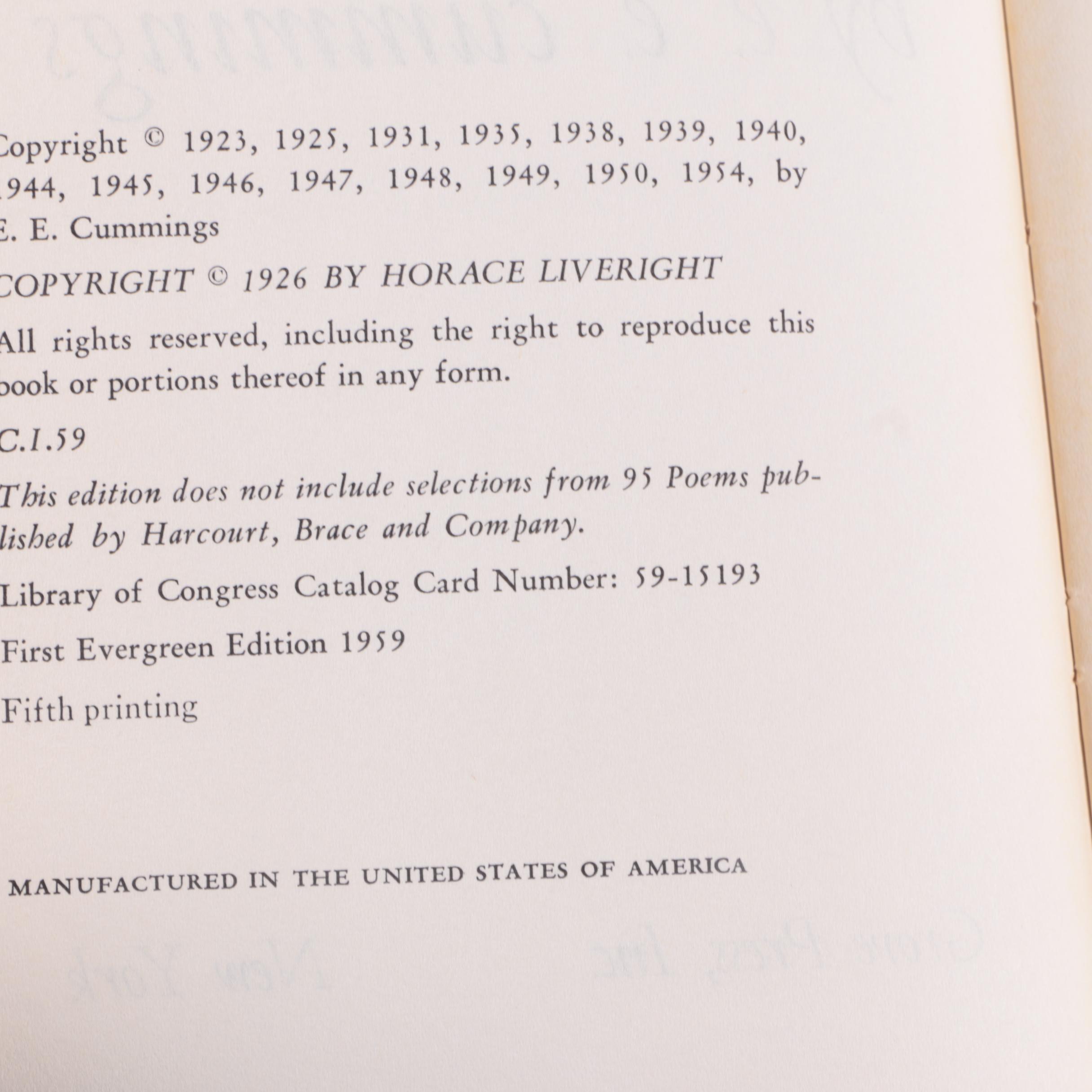 Vintage Poetry and Non-Fiction Books