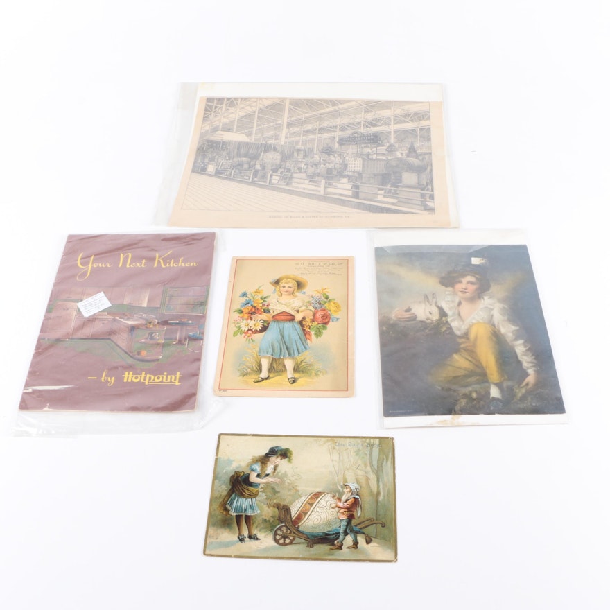Vintage and Antique Advertisements and Postcards