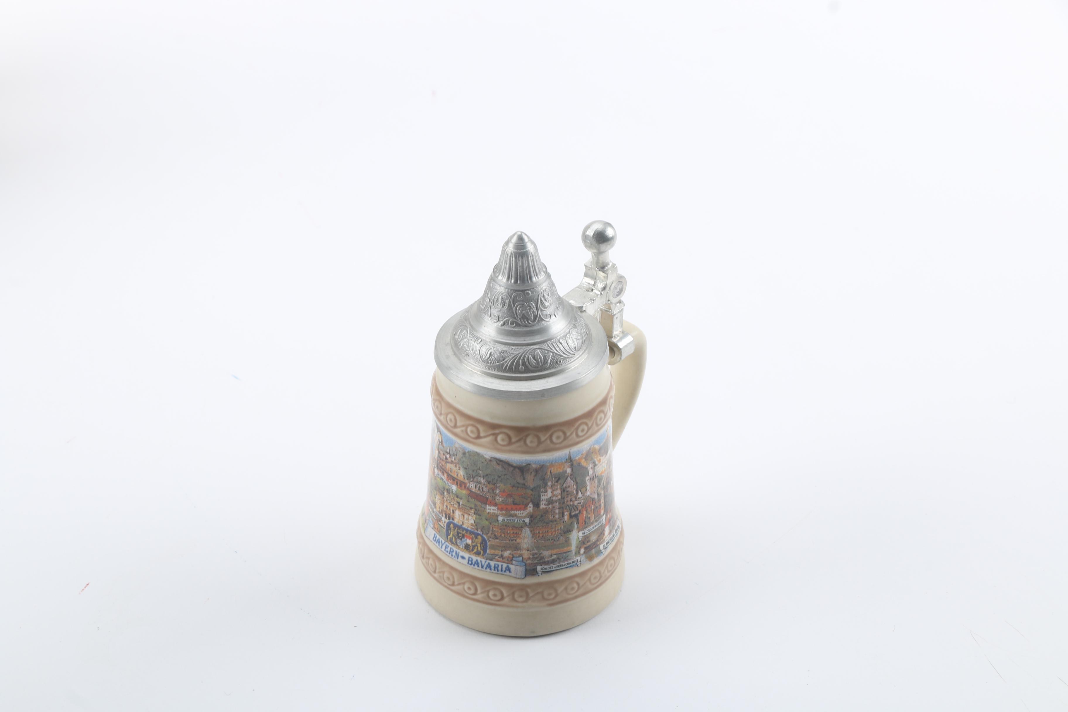 Stoneware Beer Steins