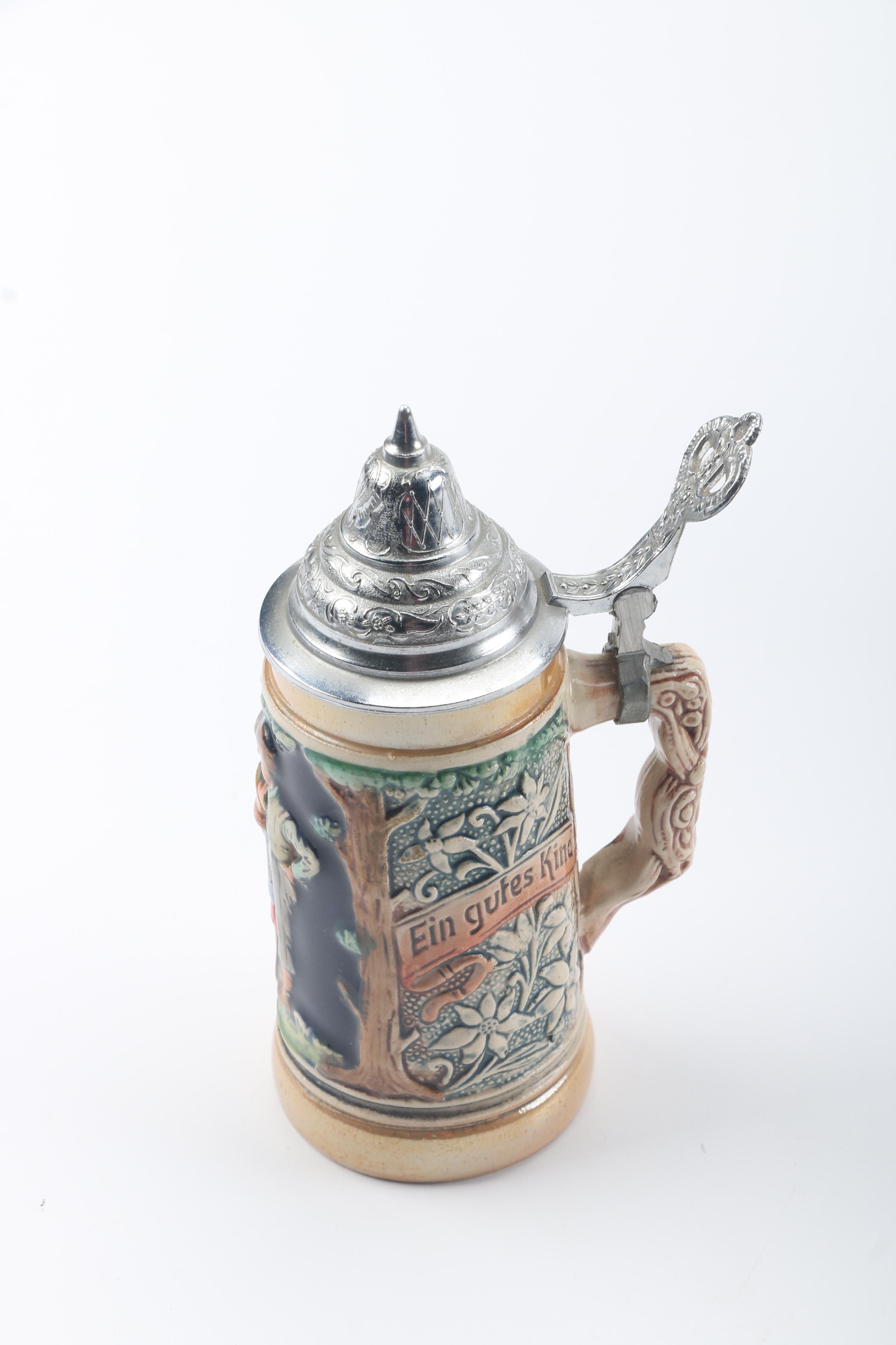 Stoneware Beer Steins