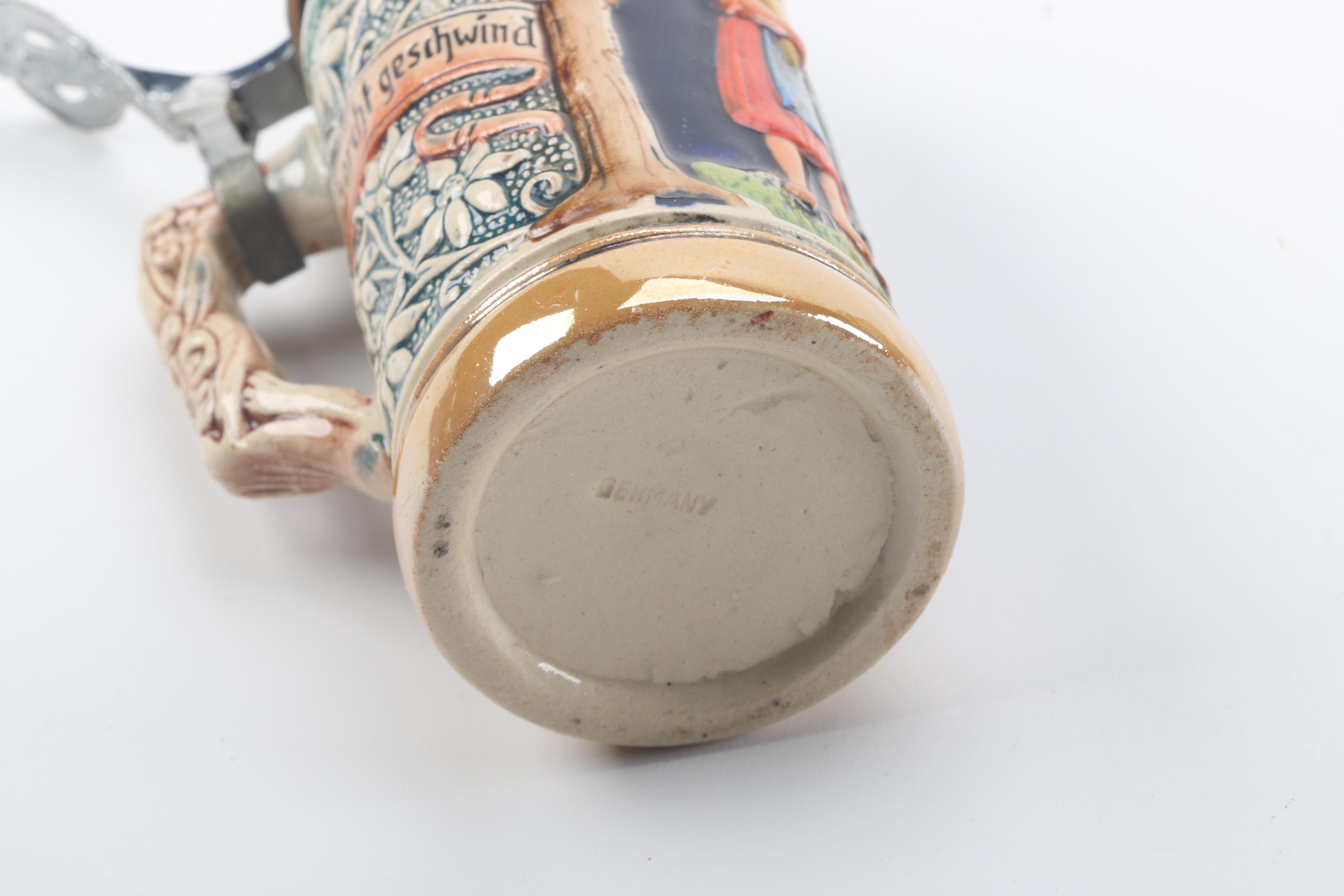 Stoneware Beer Steins