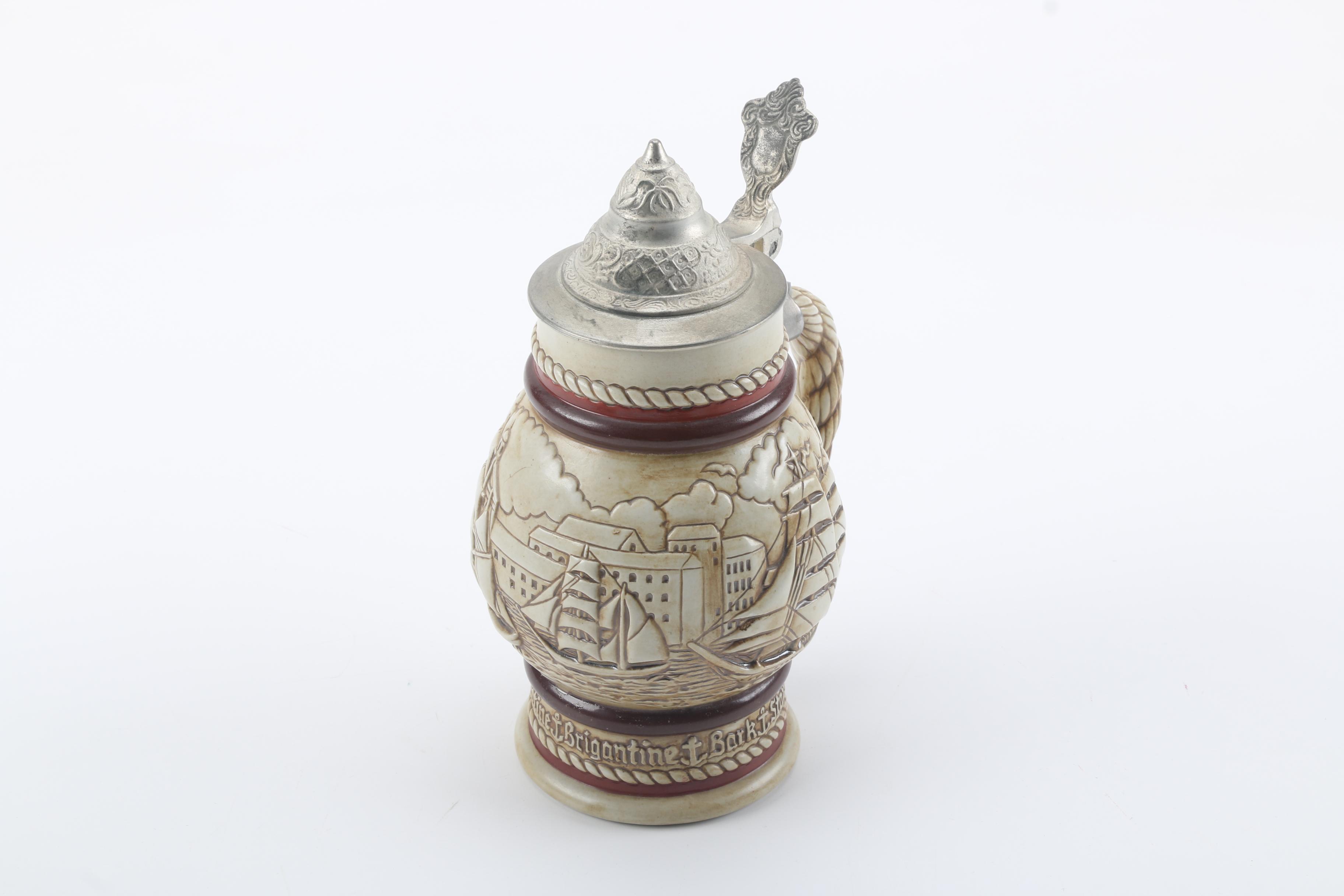 Stoneware Beer Steins