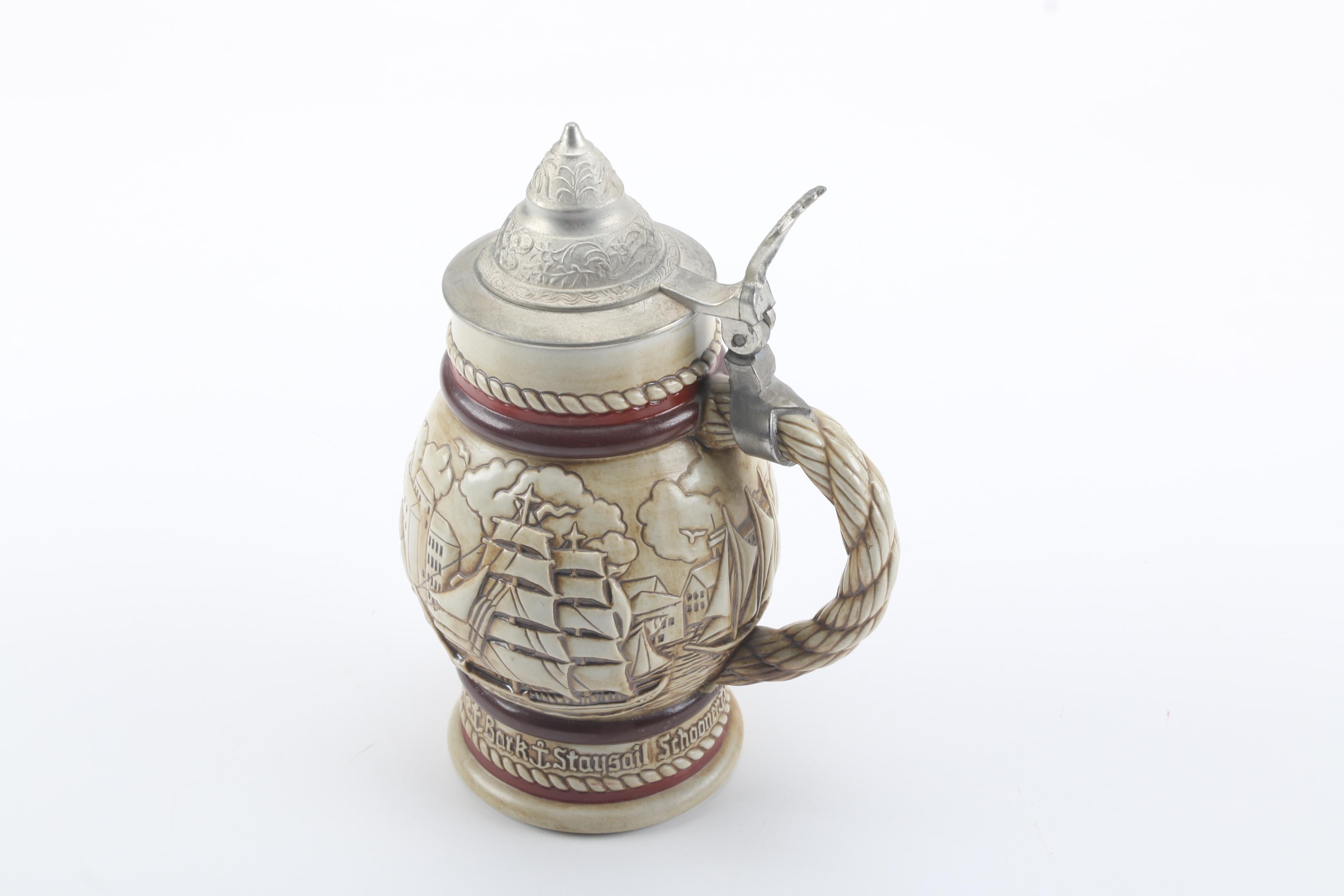 Stoneware Beer Steins