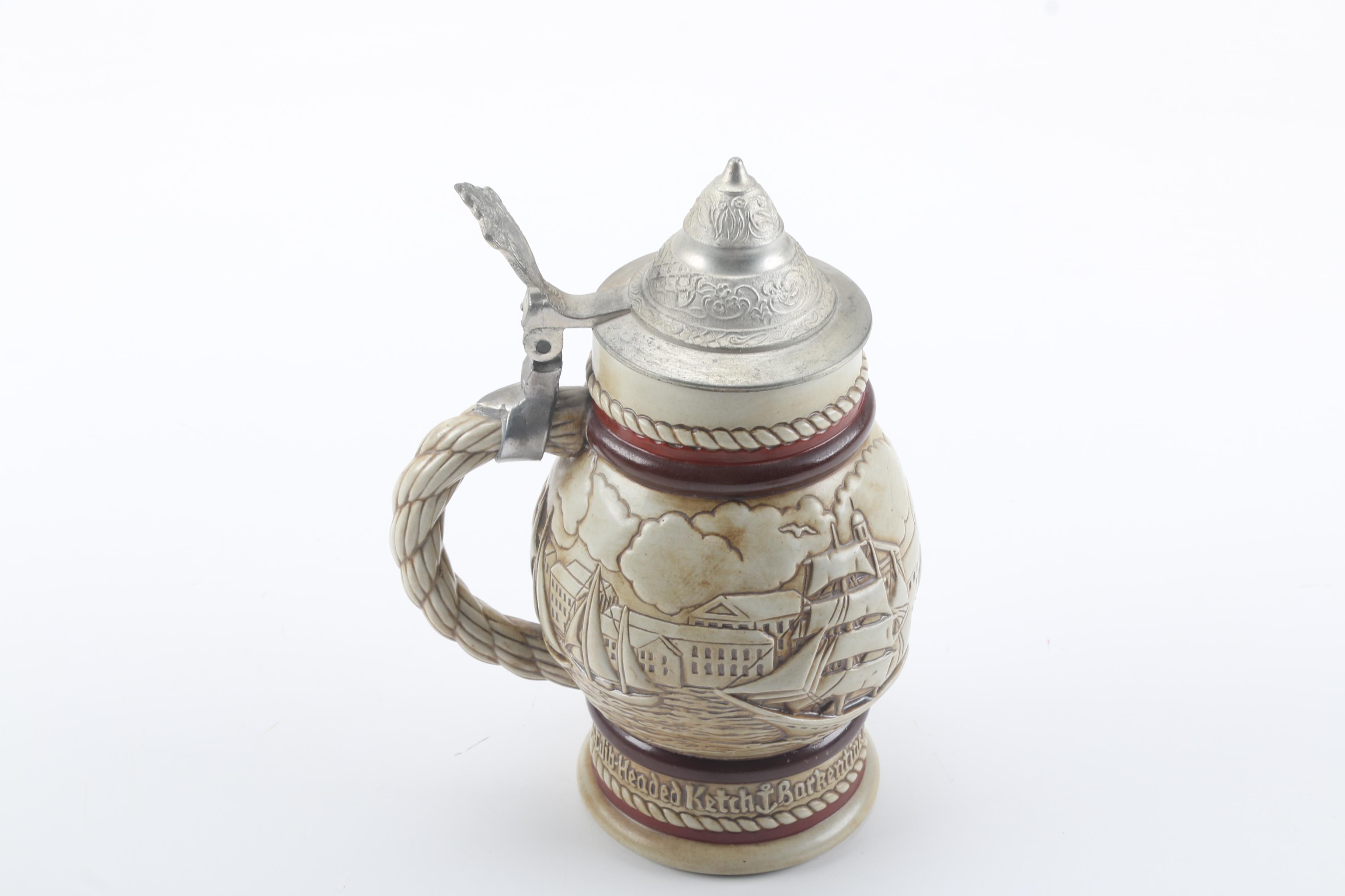 Stoneware Beer Steins