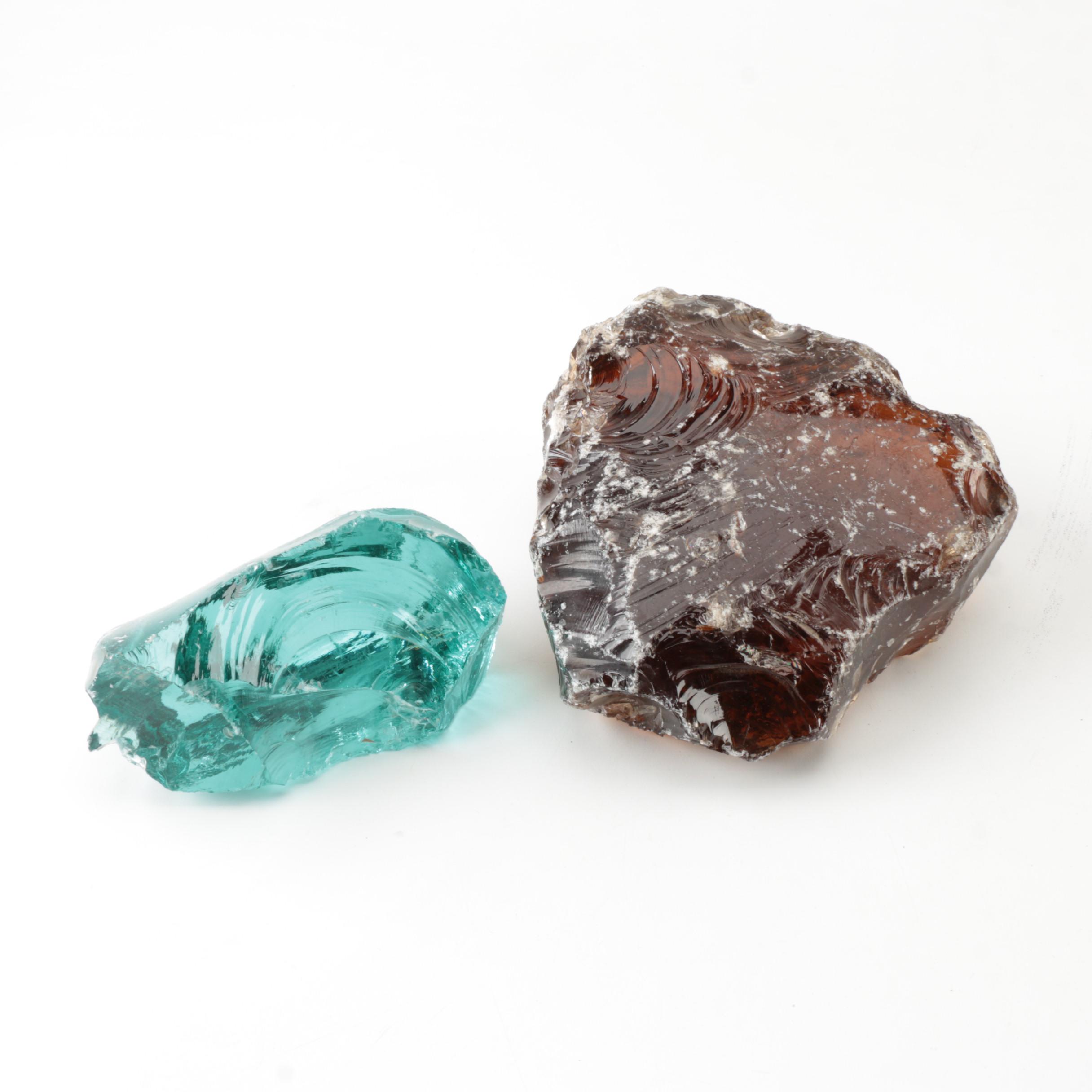 Slag Glass Specimens