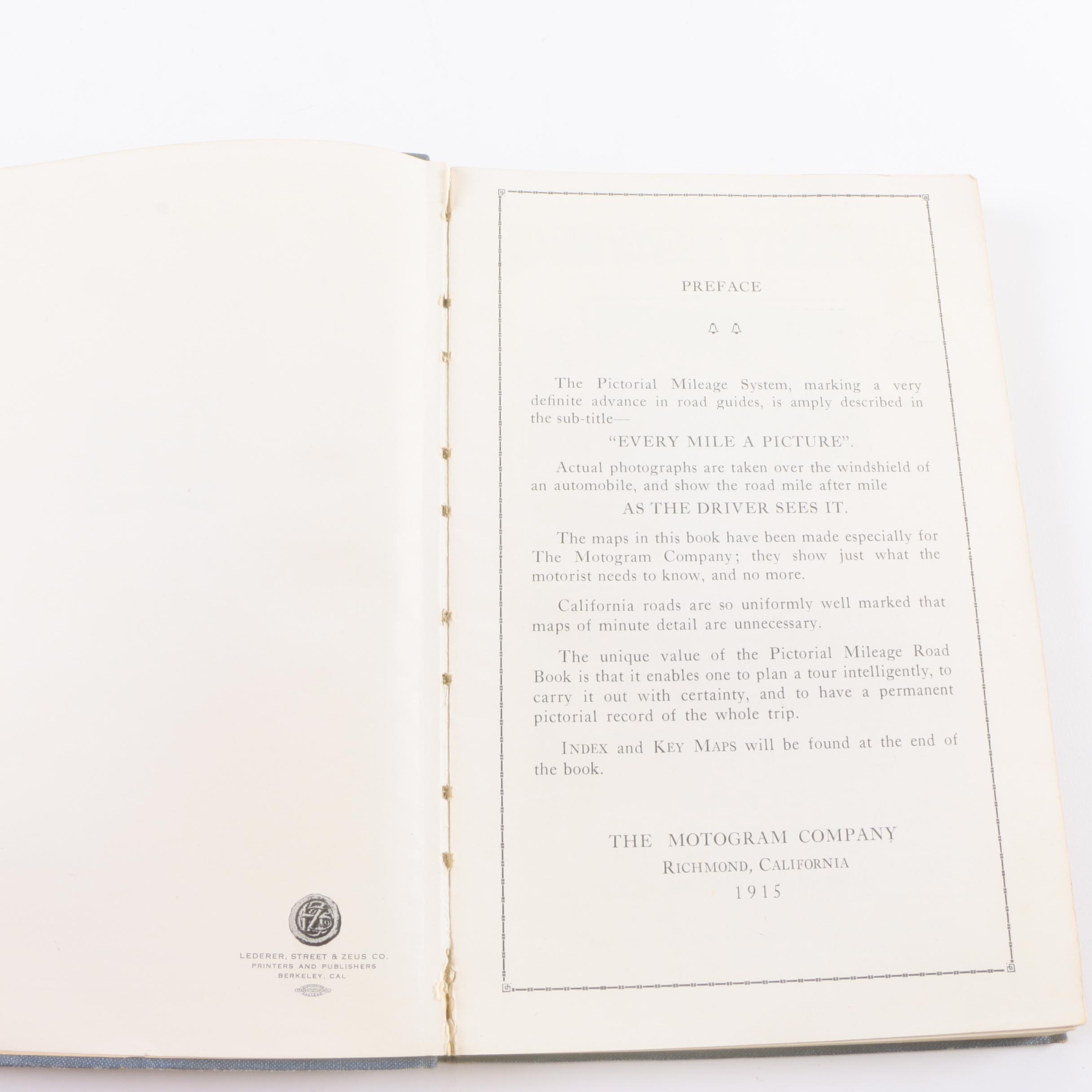 1950s Army Technical Manuals and 1914 "Pictorial Mileage Road Book"