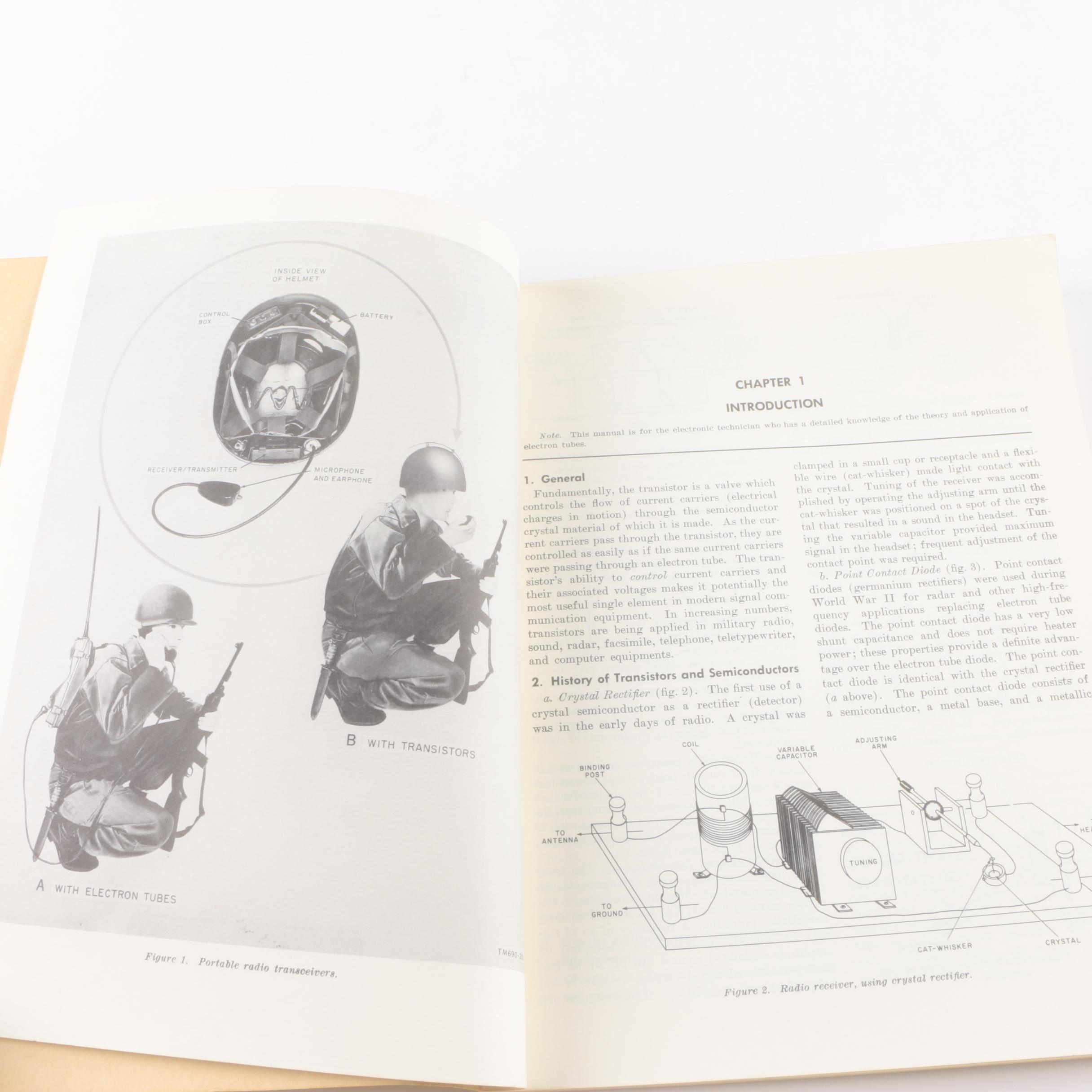 1950s Army Technical Manuals and 1914 "Pictorial Mileage Road Book"