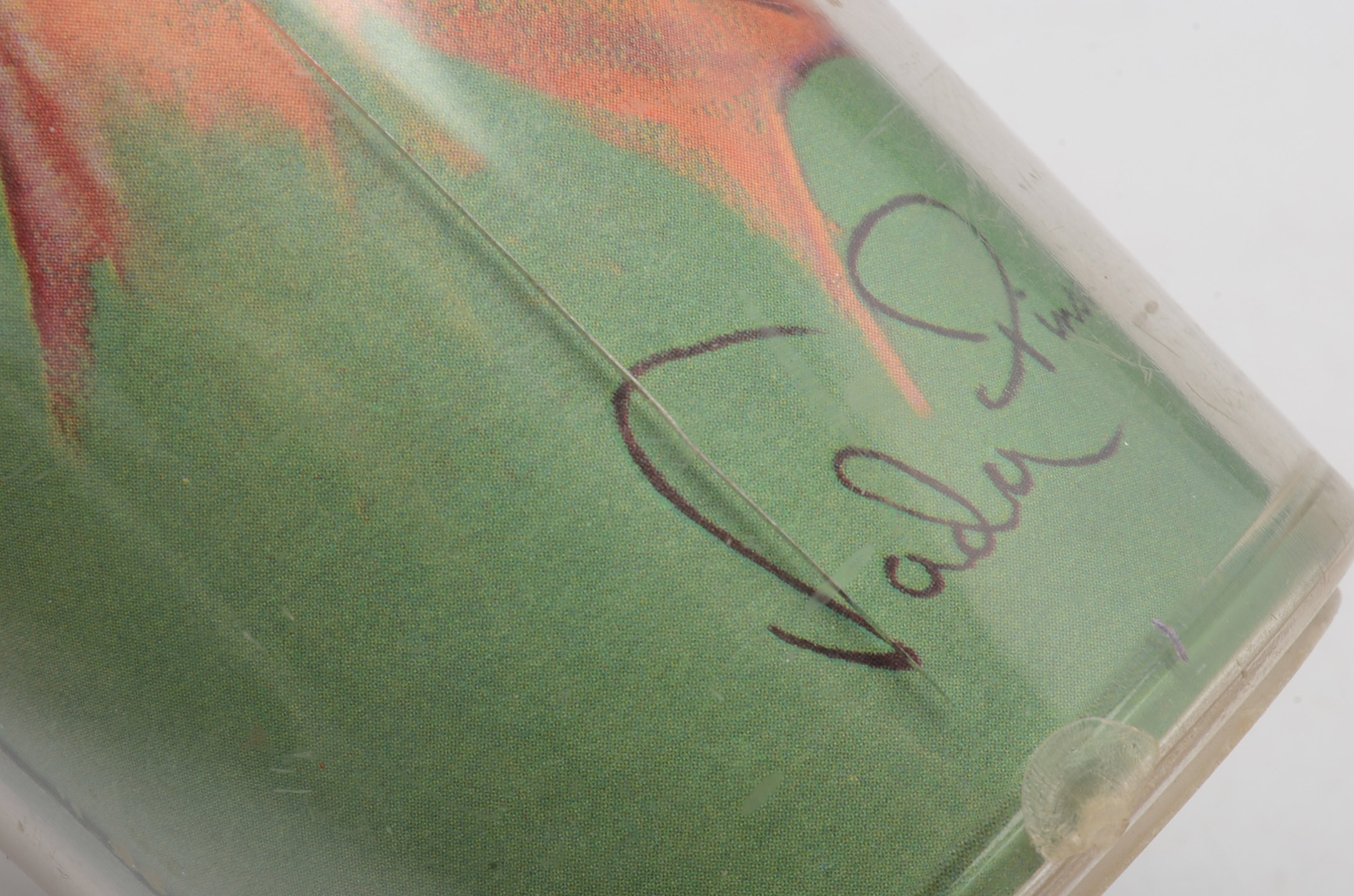 1966 Vada Pinson Cincinnati Reds Volpe Photo Cup