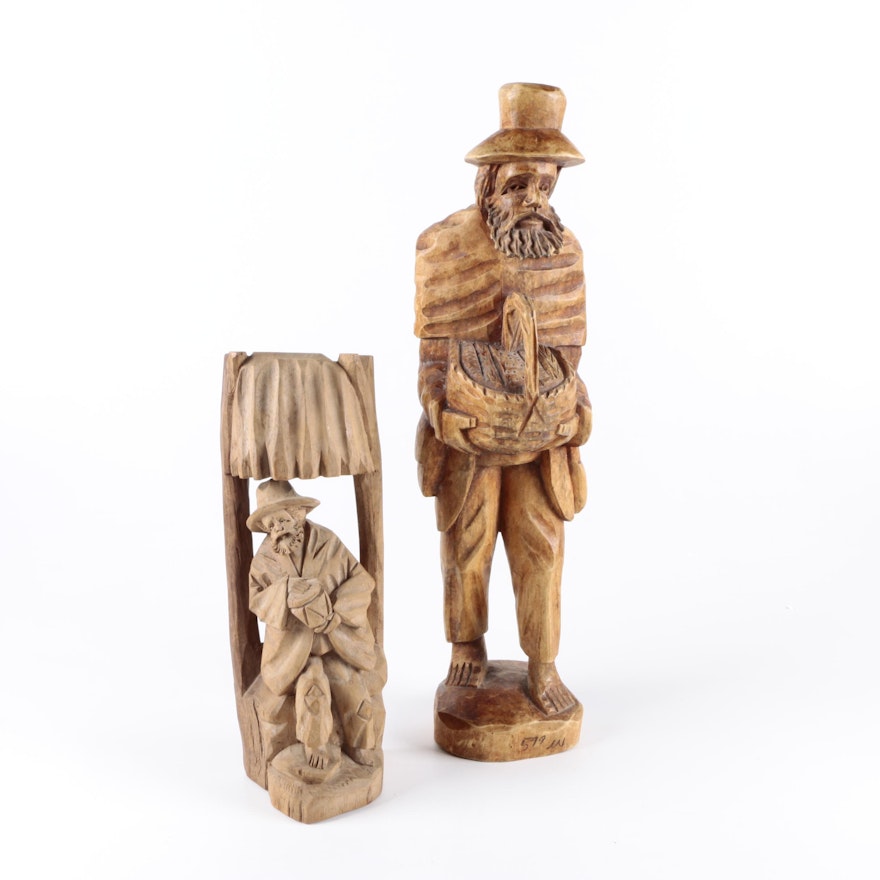 Carved Wooden Figurines