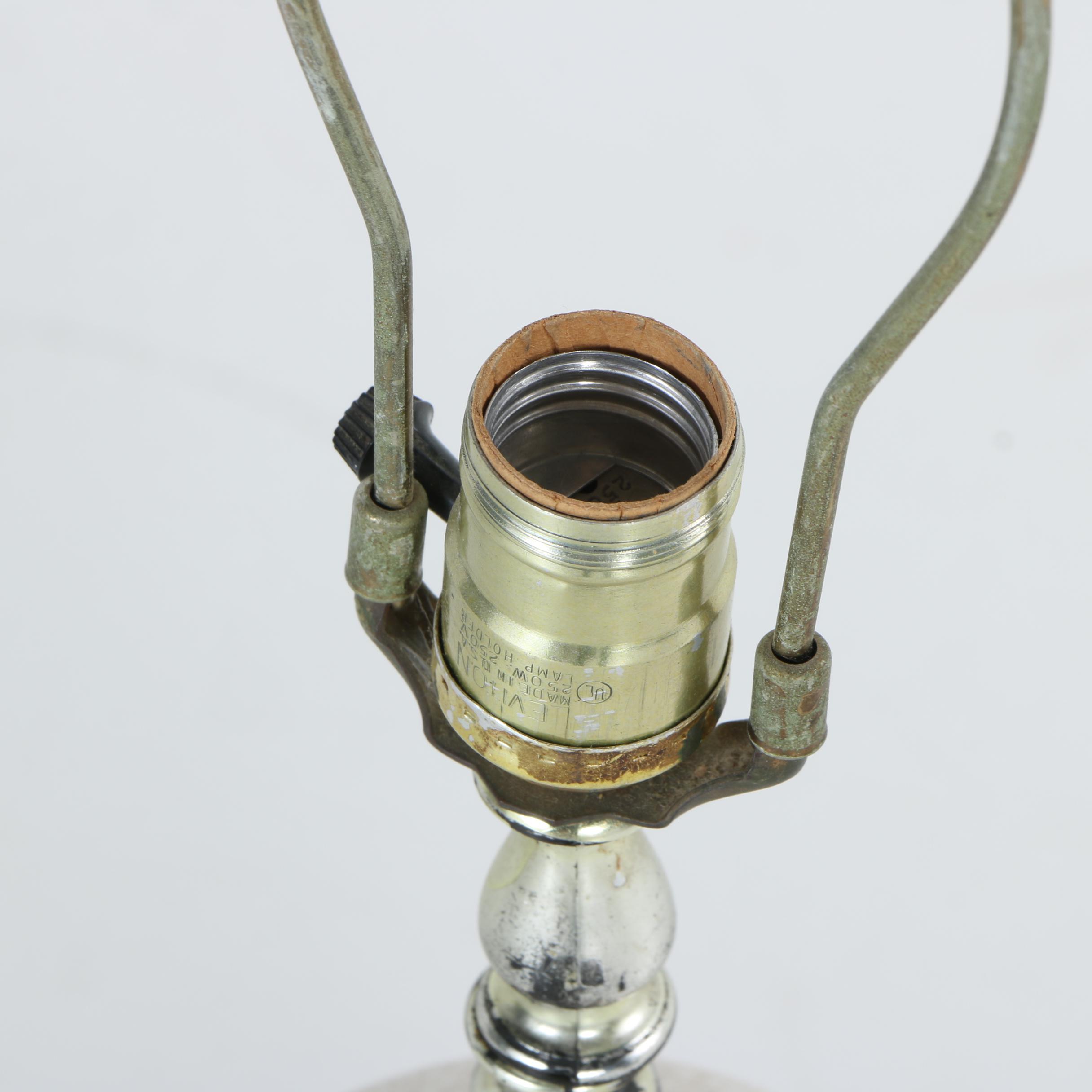 Gilded Ceramic Table Lamp