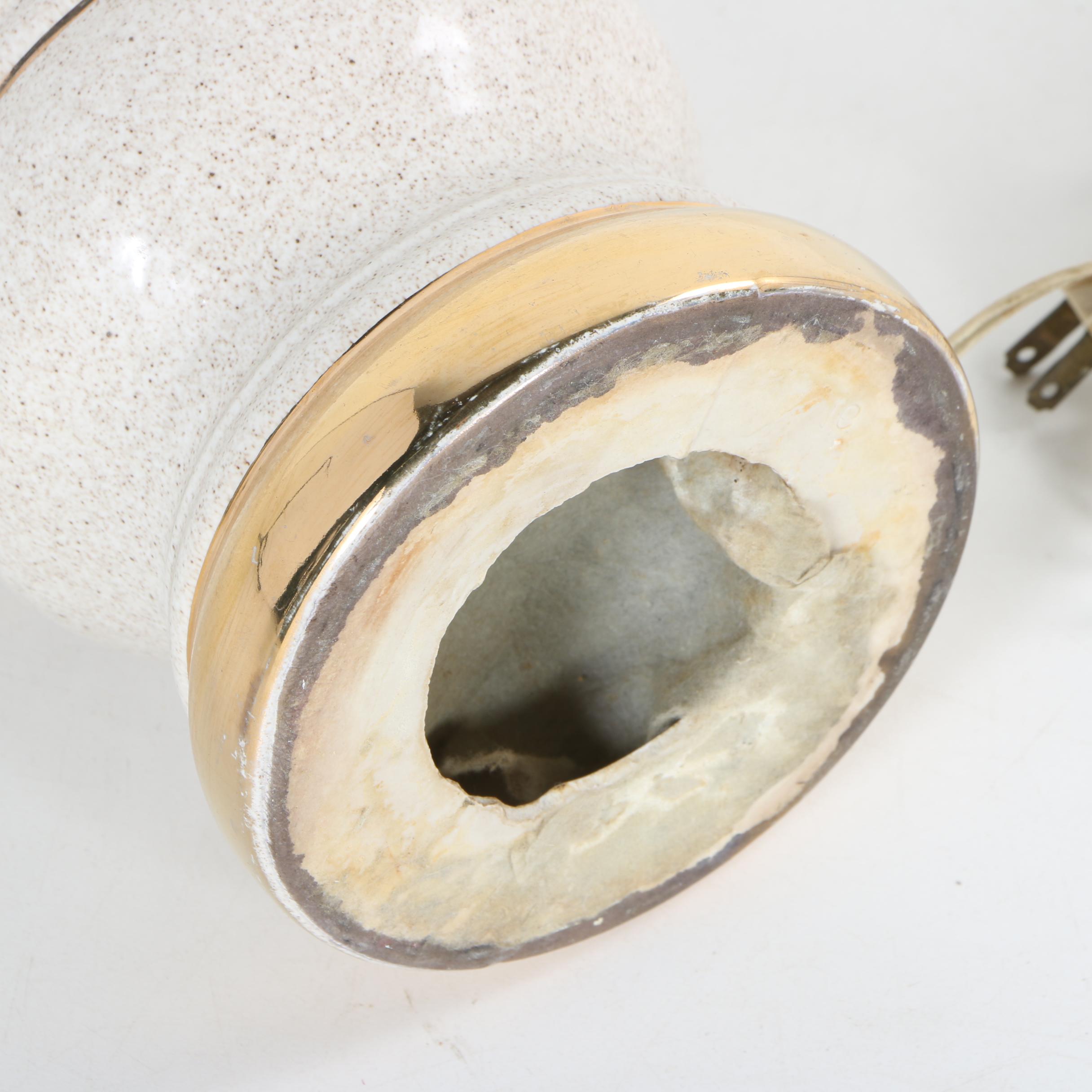 Gilded Ceramic Table Lamp