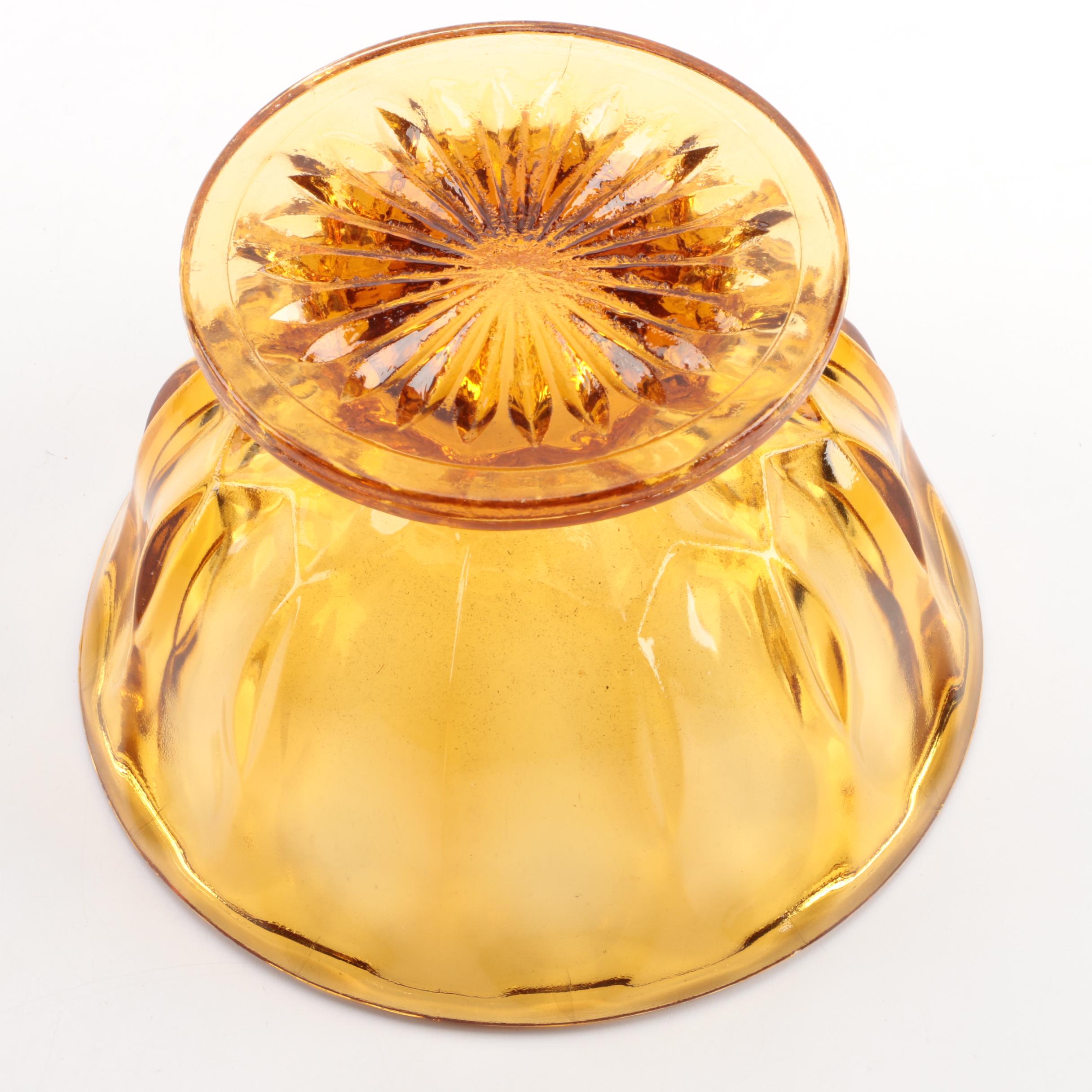 Amber Glass Decor