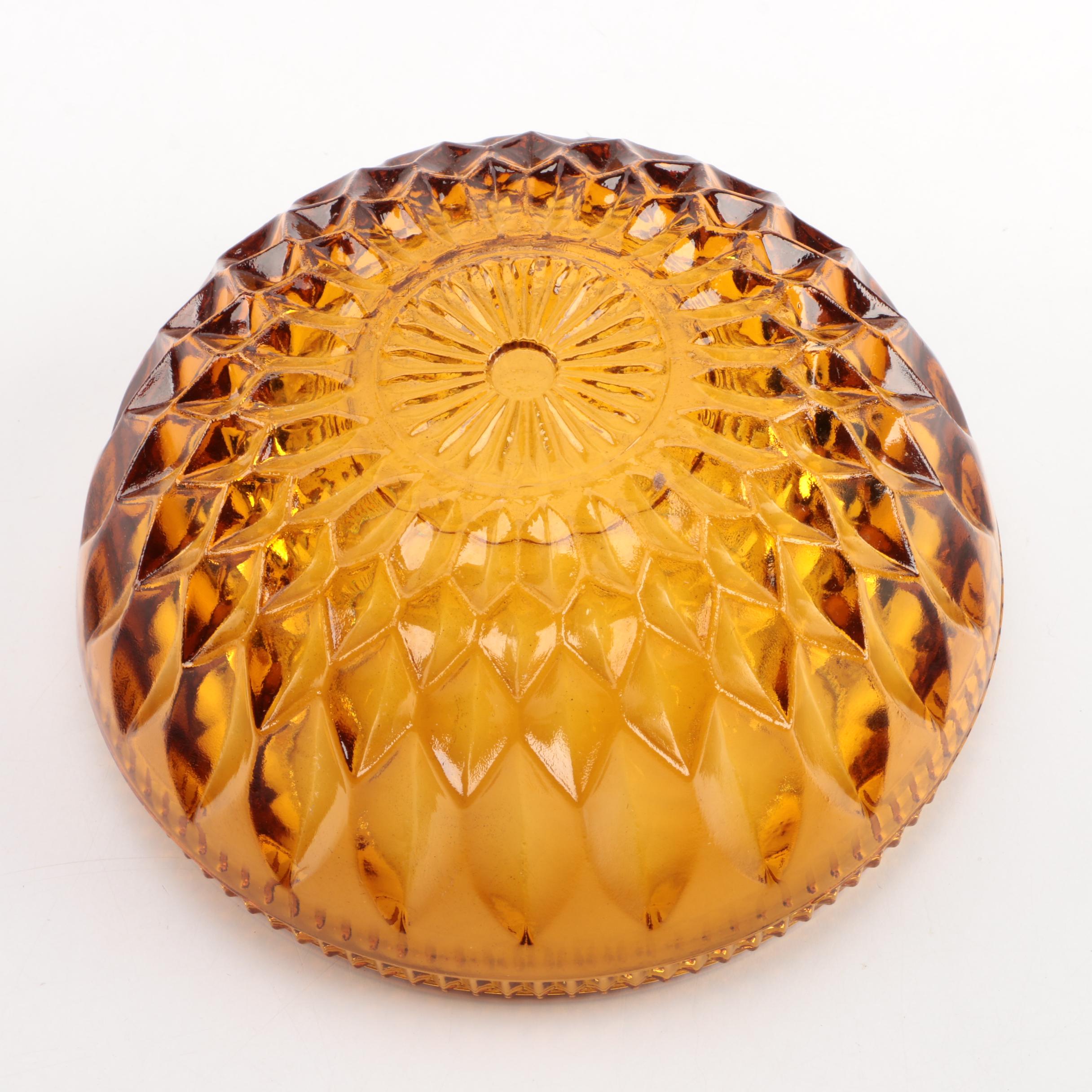 Amber Glass Decor