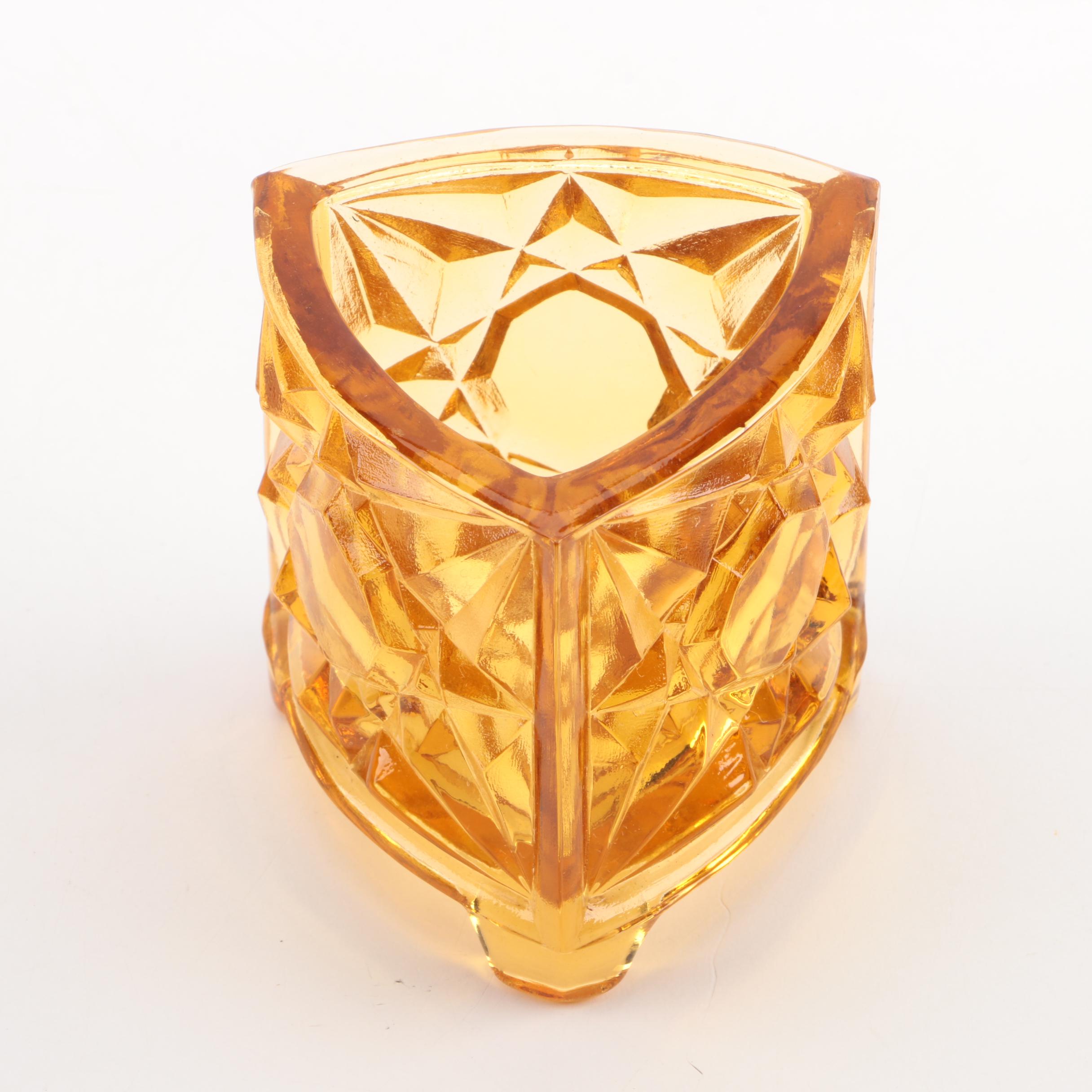 Amber Glass Decor