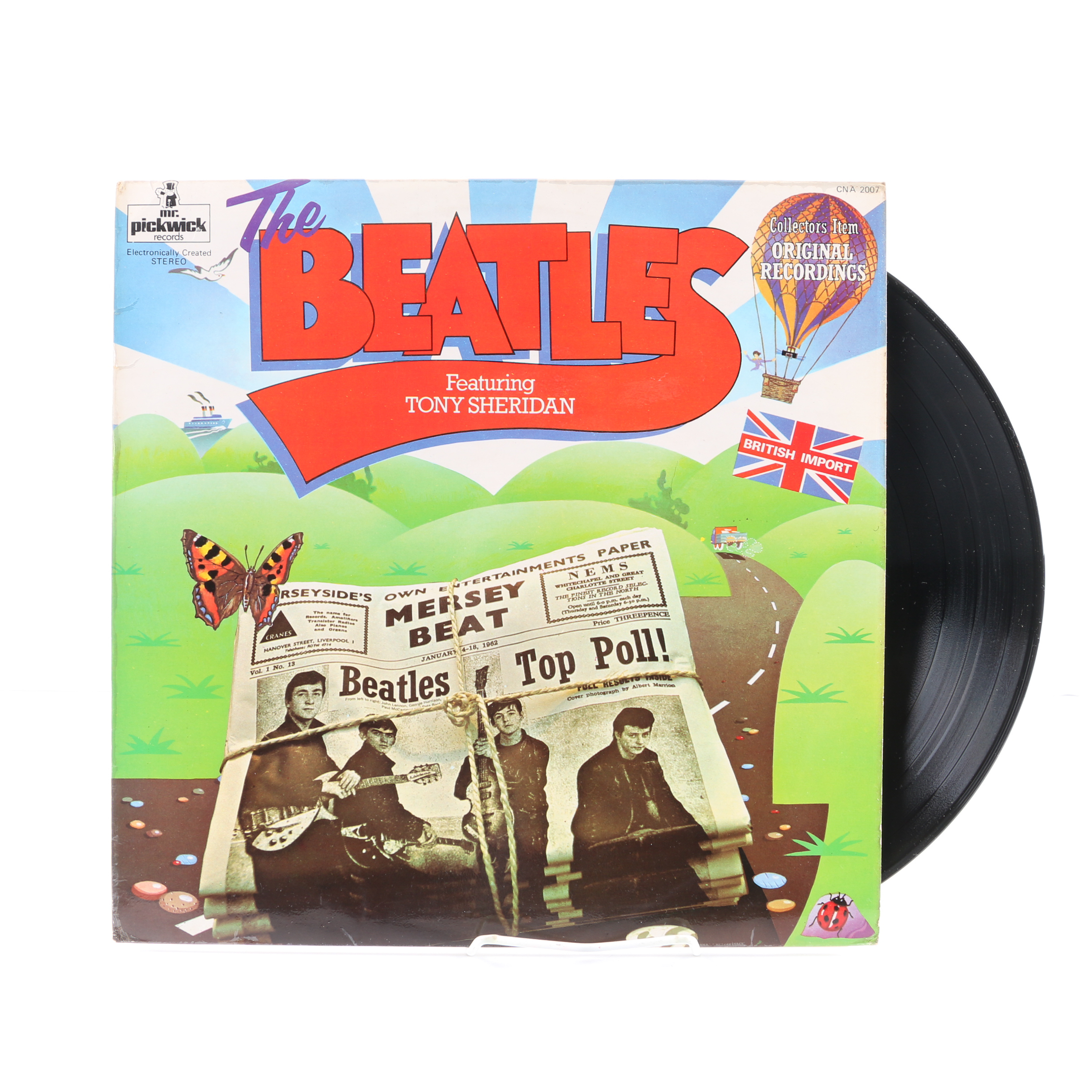 "The Beatles Featuring Tony Sheridan" 1976 UK Pressing LP