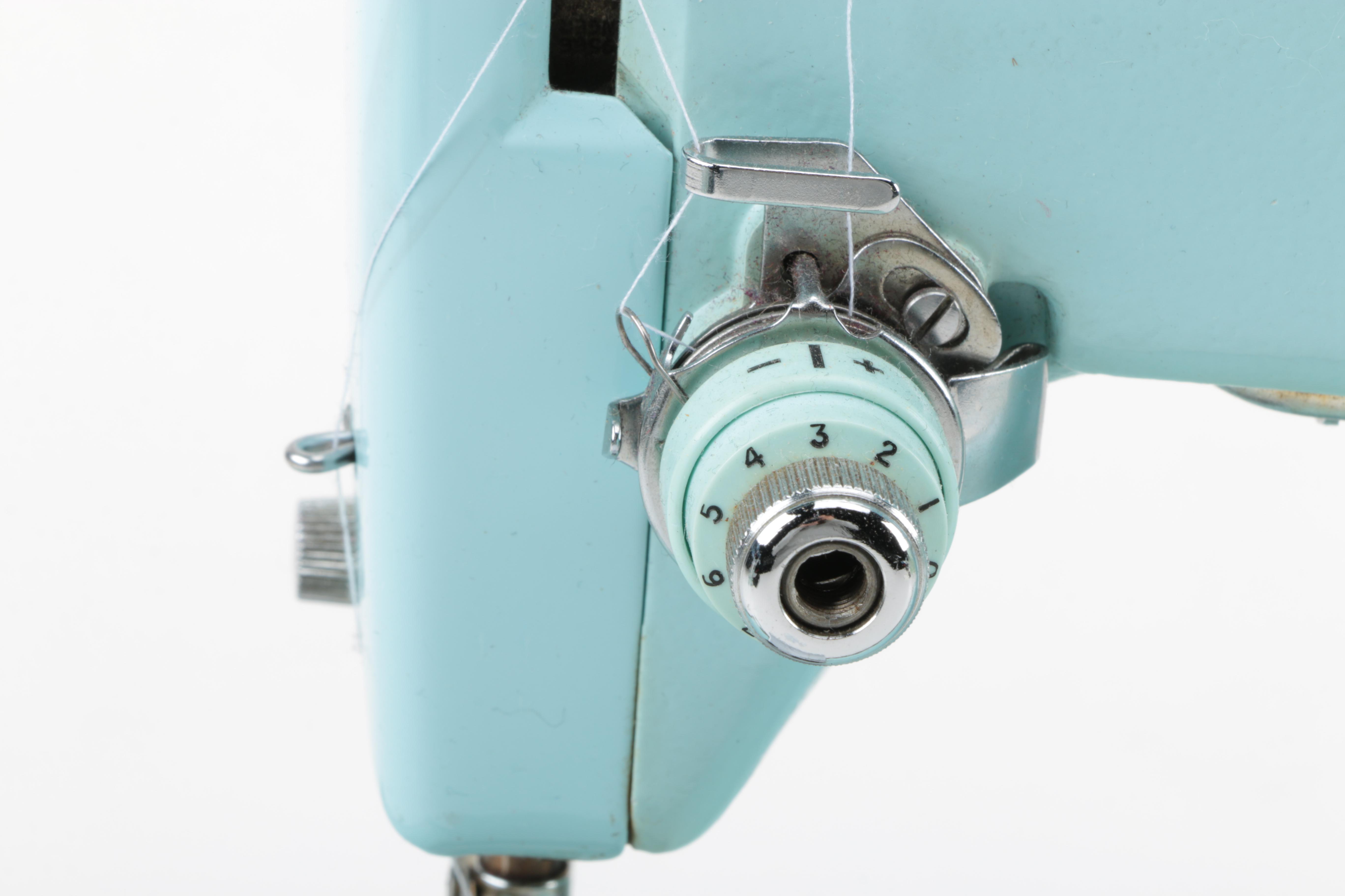 Vintage Singer Model 347 Portable Sewing Machine