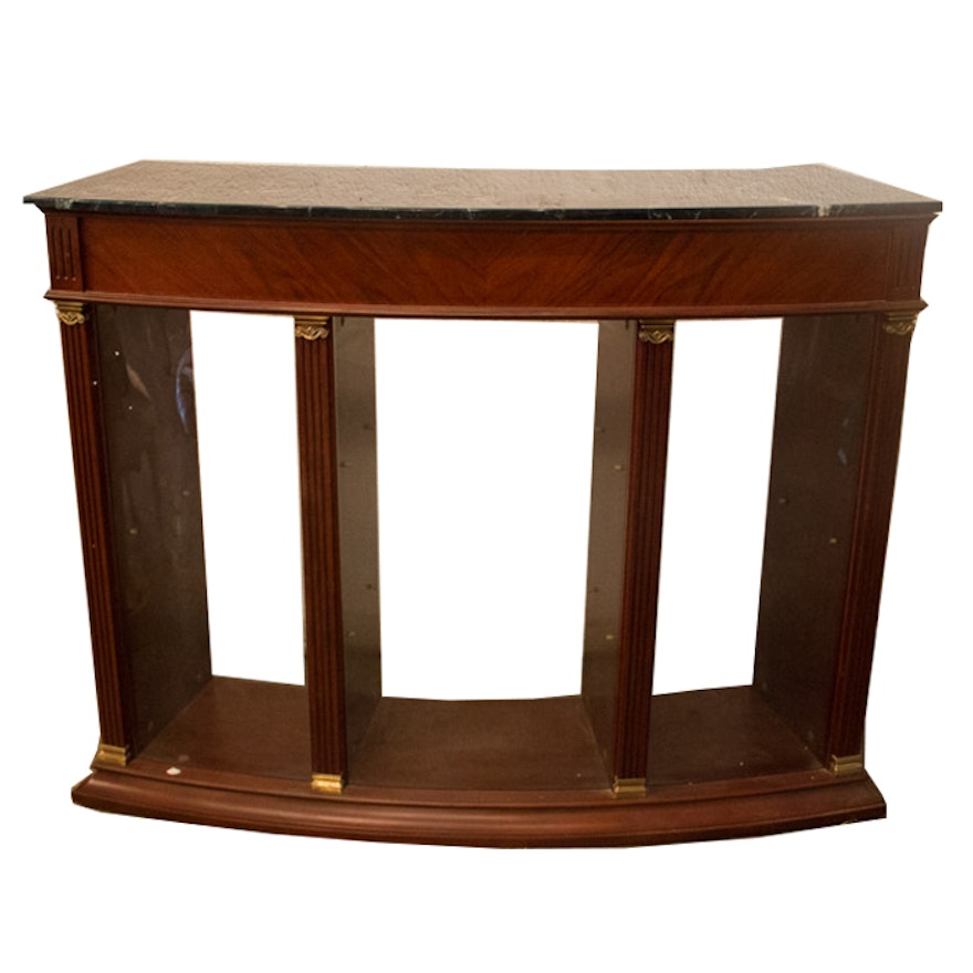 Federal Style Mahogany Finished Bar by Baroque