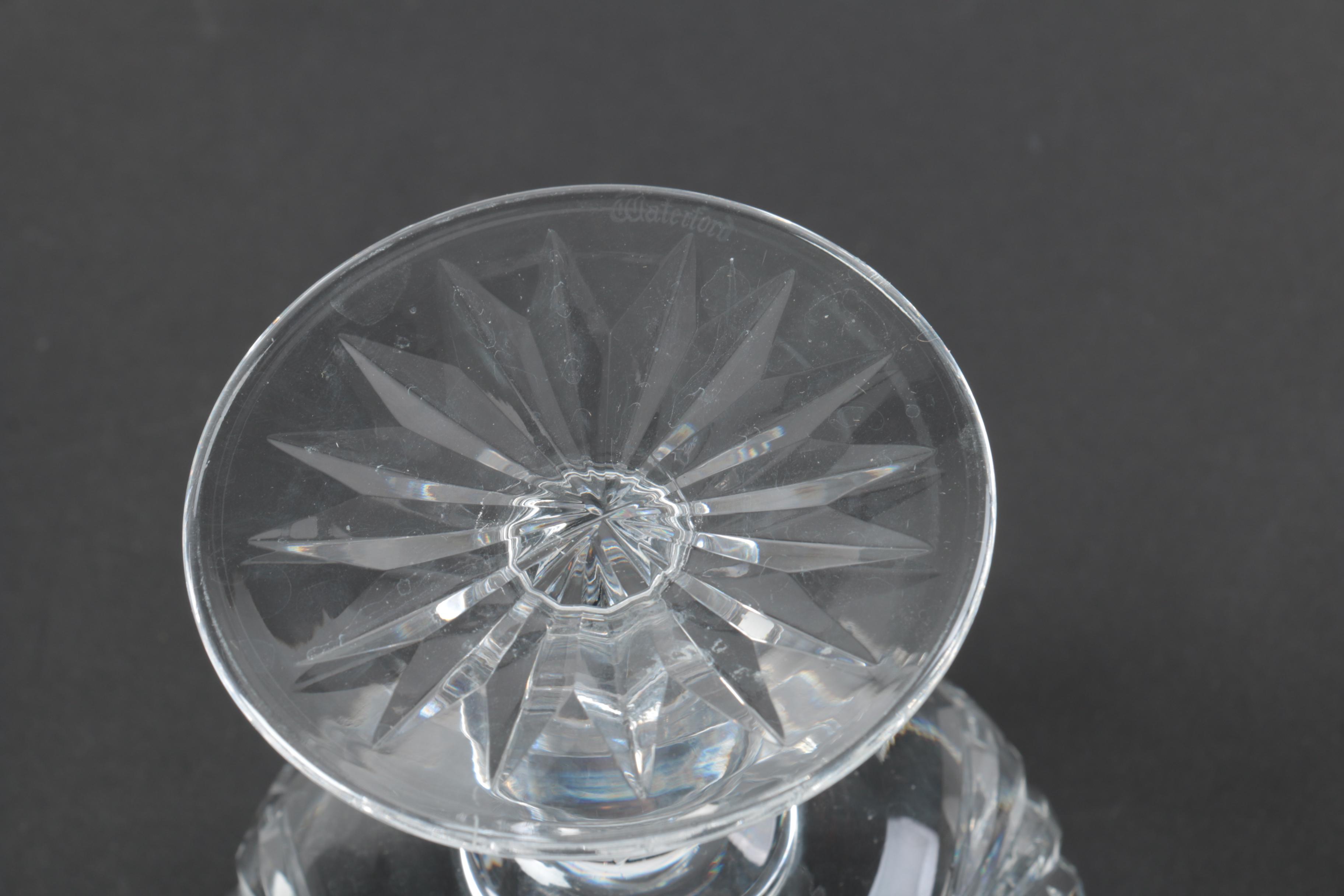 Waterford Crystal "Donegal" Champagne Shebert Glasses