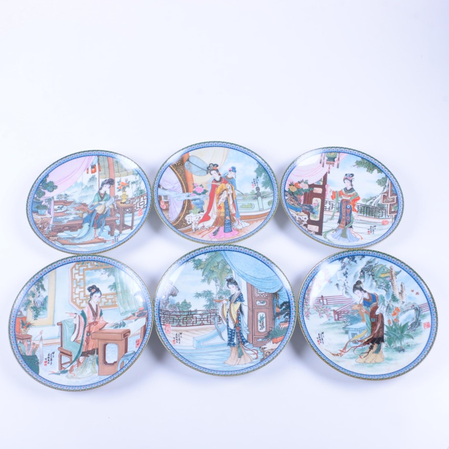 Imperial Jingdezhen Porcelain Collectible Plates