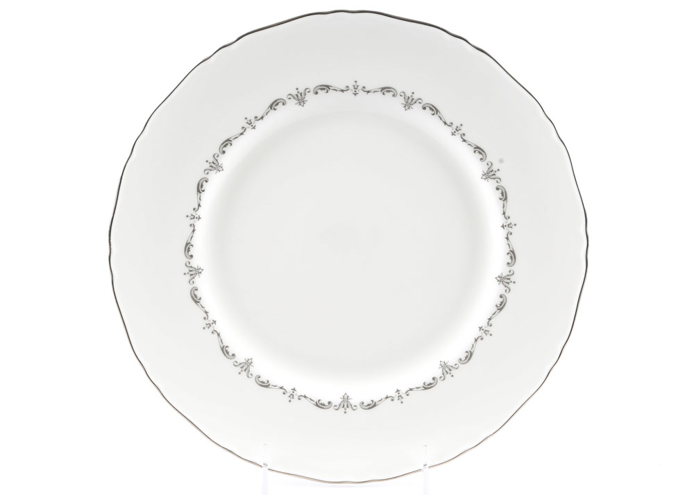 Vintage Royal Worcester "Silver Chantilly" Bone China