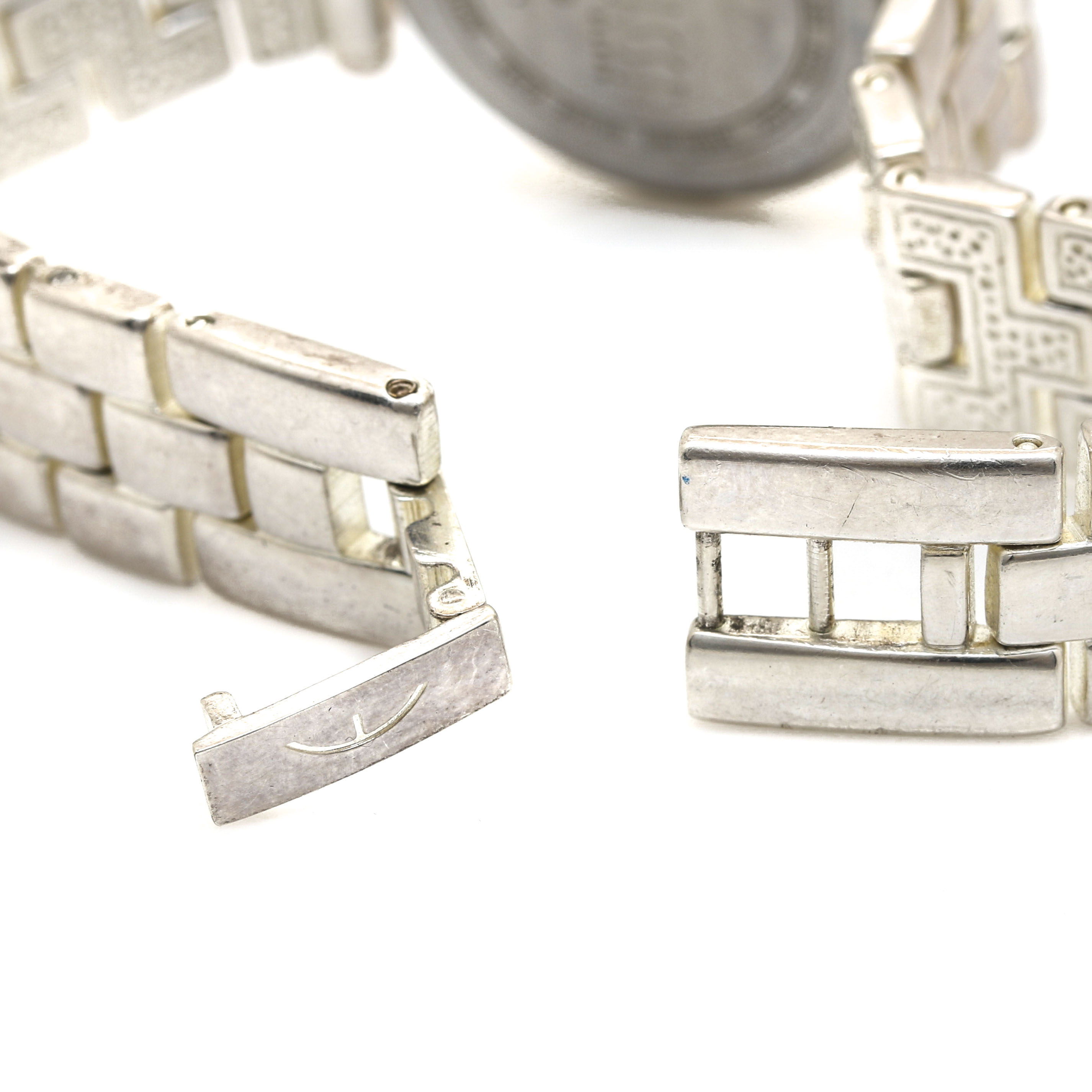 Ecclissi Sterling Silver Analog Watch