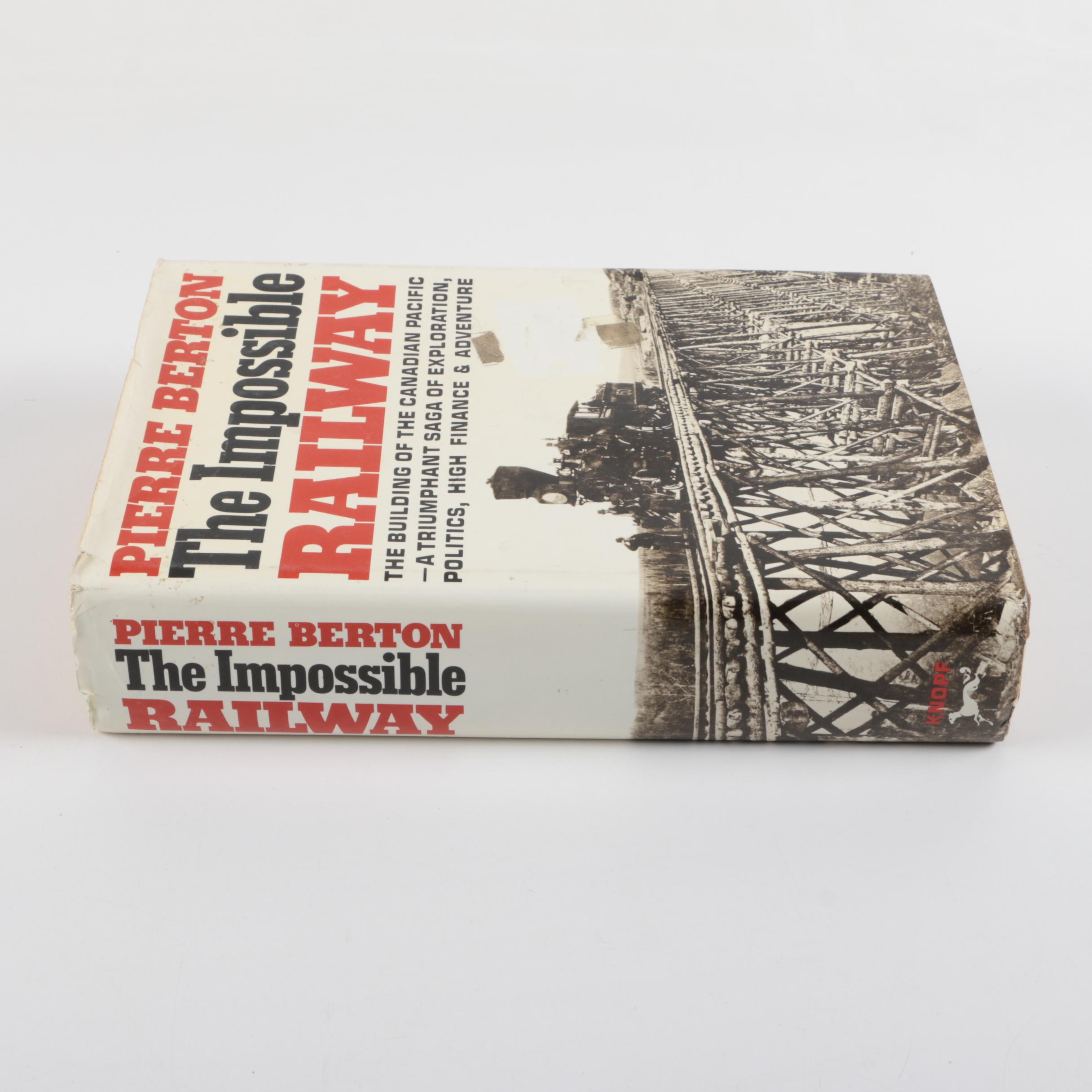Books on World Railways including First Edition "The Impossible Railway"