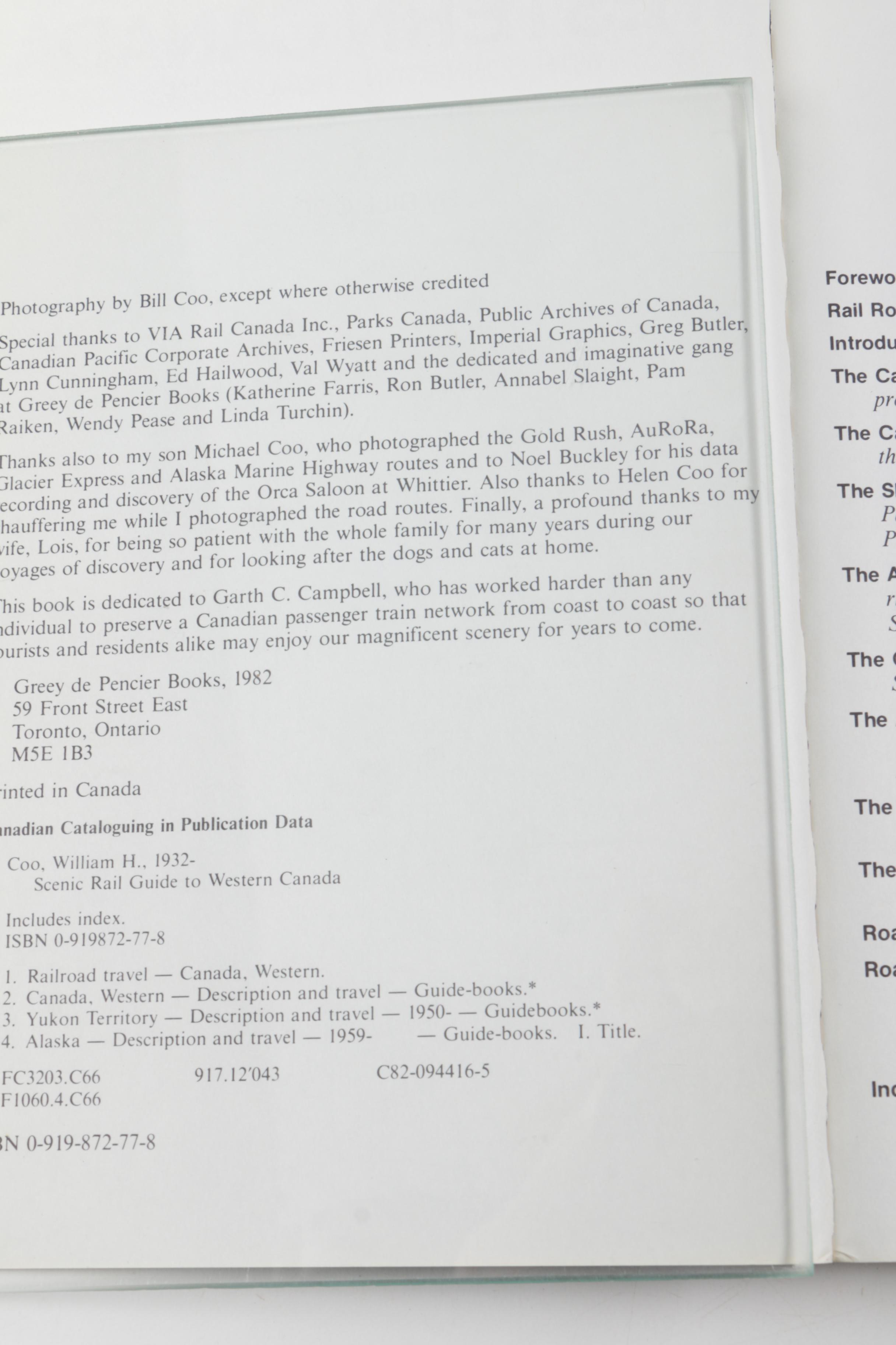 Books on World Railways including First Edition "The Impossible Railway"