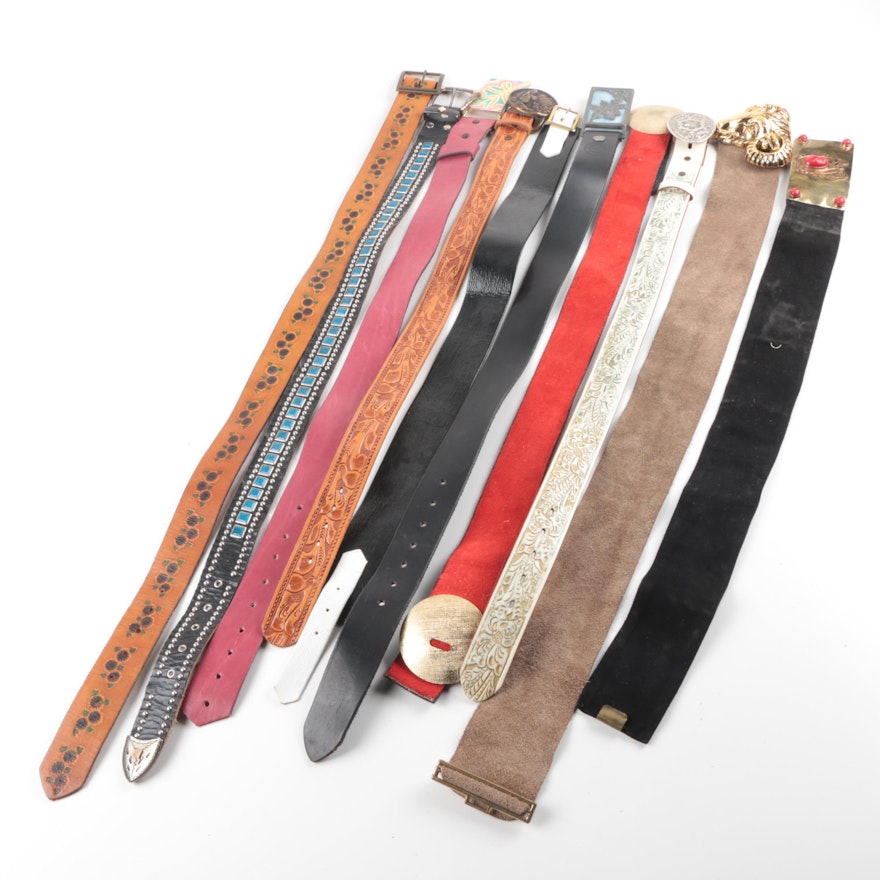 Women's Vintage Leather Belts