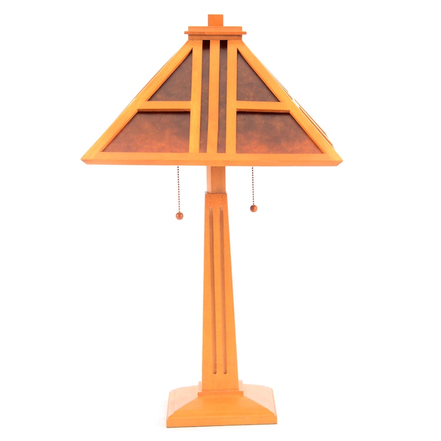 Contemporary Praire Style Lamp