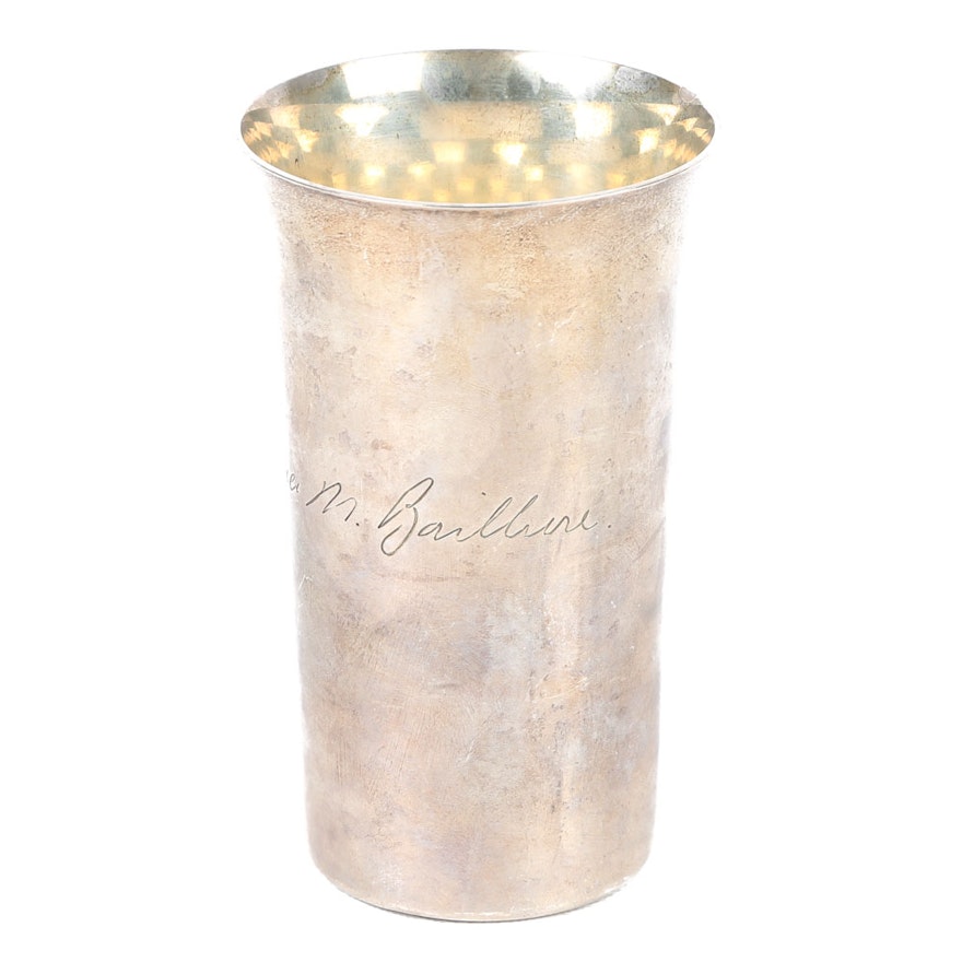 The Randahl Shop Engraved Sterling Silver Cup