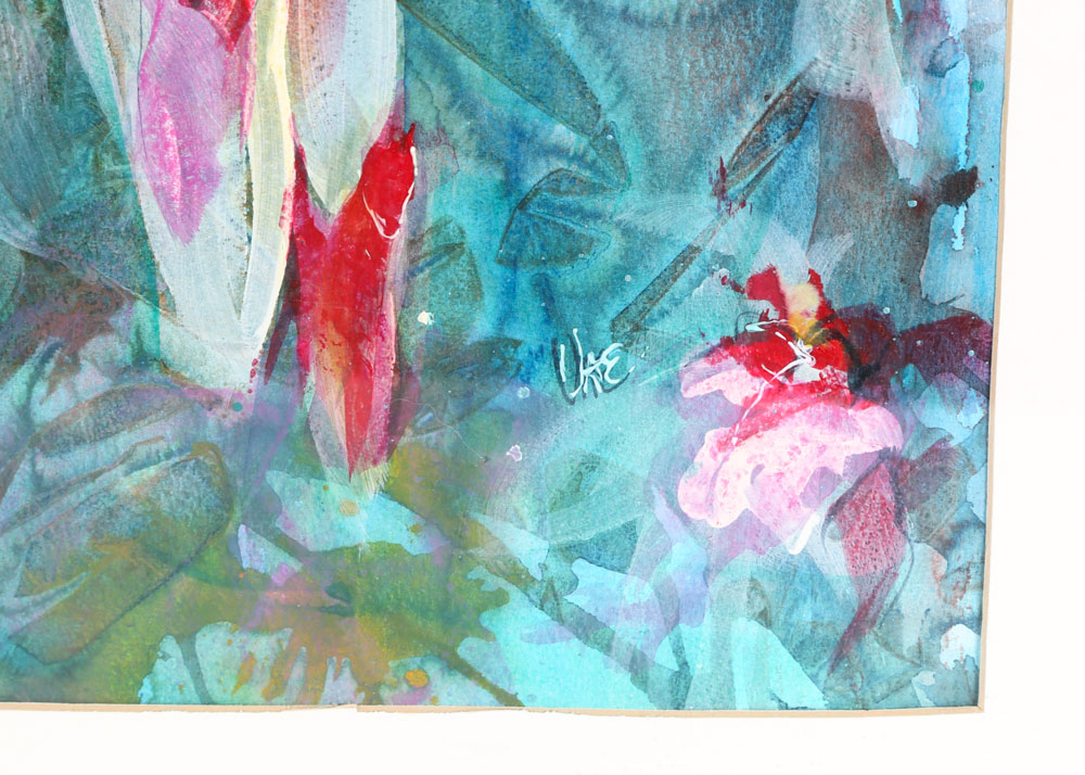 Vae Hamilton Mixed Media Artwork of Parrots