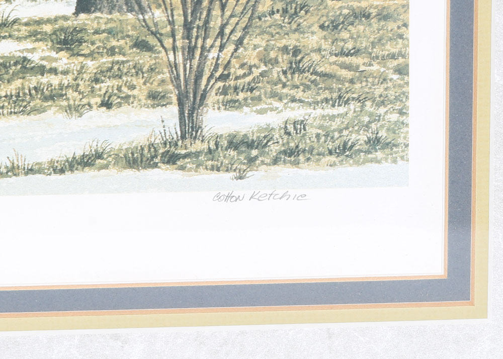 Cotton Ketchie Limited Edition Offset Lithograph "Coddle Creek Church