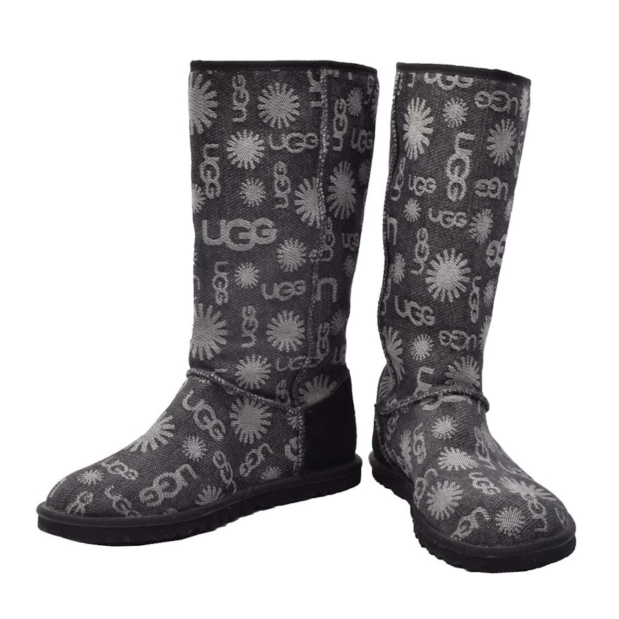 UGG Australia Signature Canvas Boots