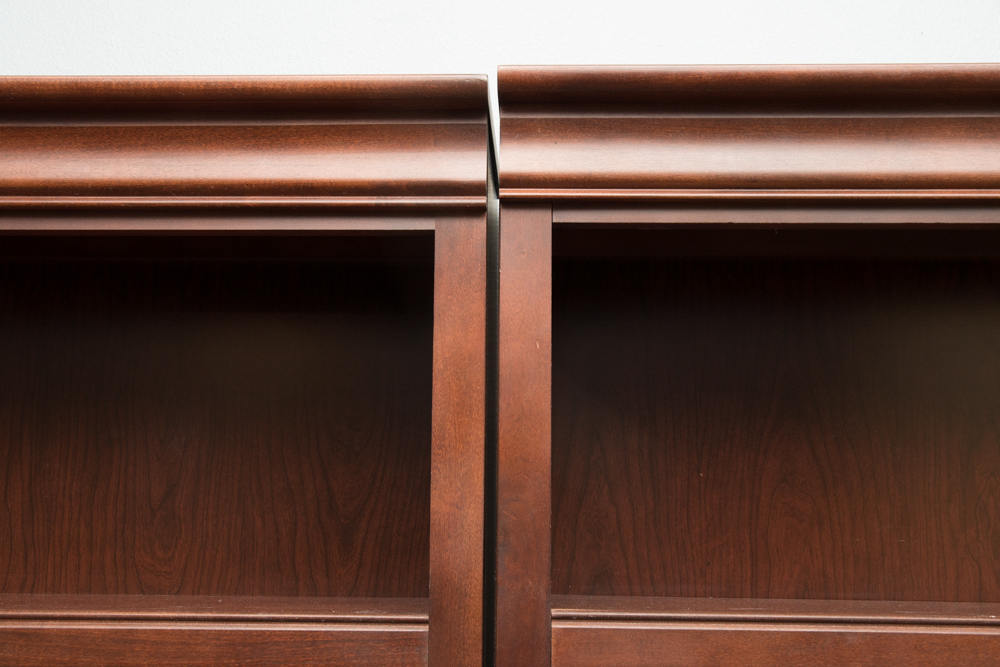 Office Desk and Chest of Drawers with Bookcases by Broyhill