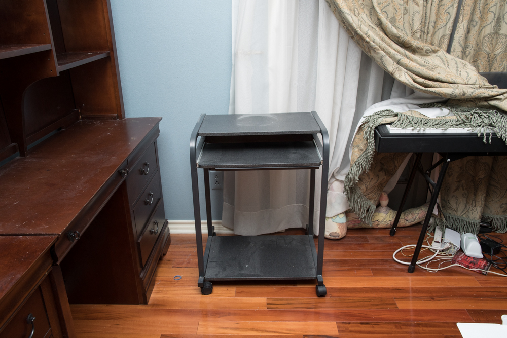 Office Desk and Chest of Drawers with Bookcases by Broyhill
