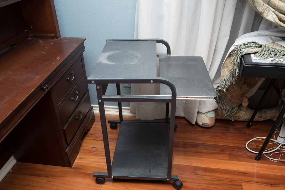 Office Desk and Chest of Drawers with Bookcases by Broyhill