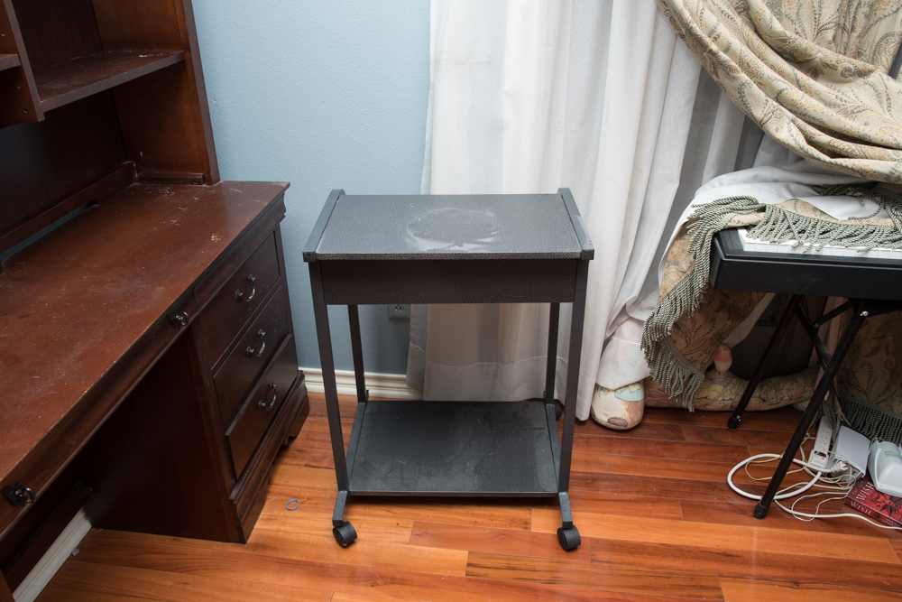 Office Desk and Chest of Drawers with Bookcases by Broyhill