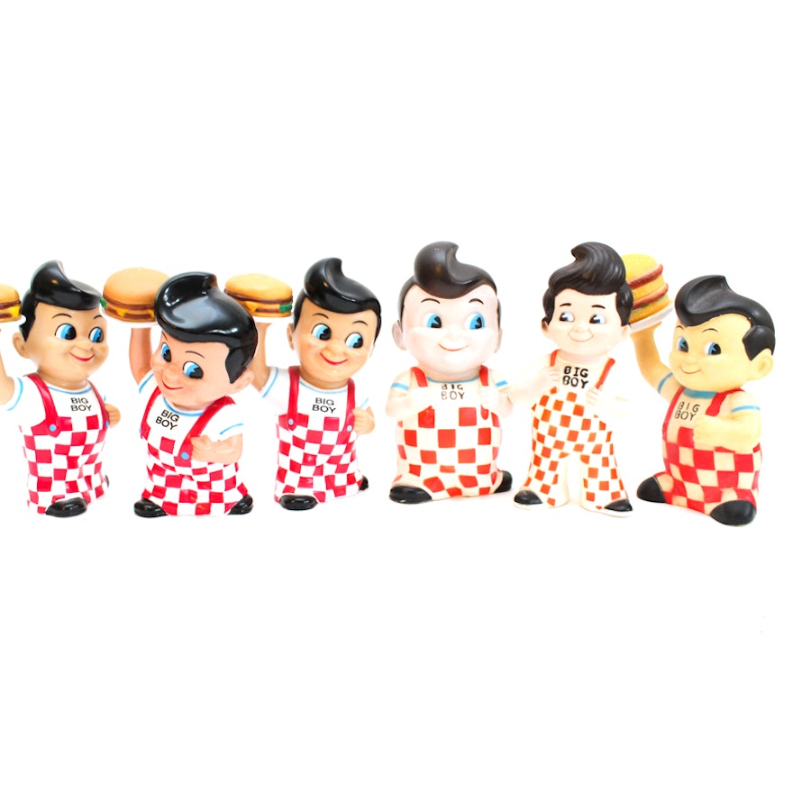 Frisch's Big Boy Vinyl Bank Figurines