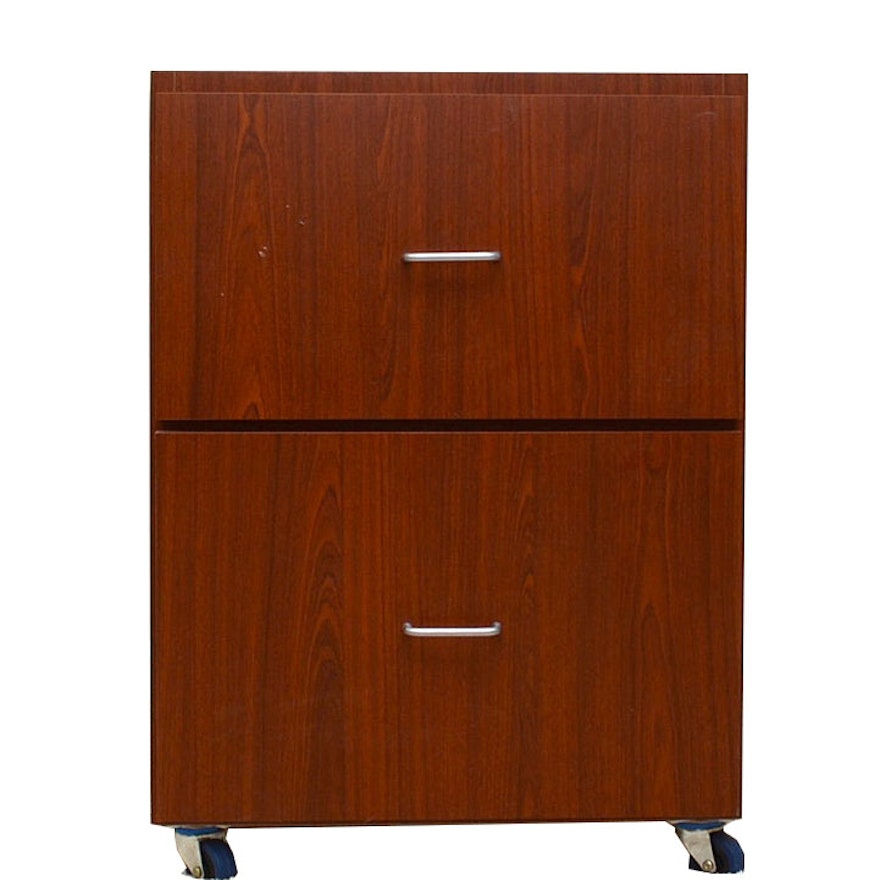 Two-Drawer Portable File Cabinet