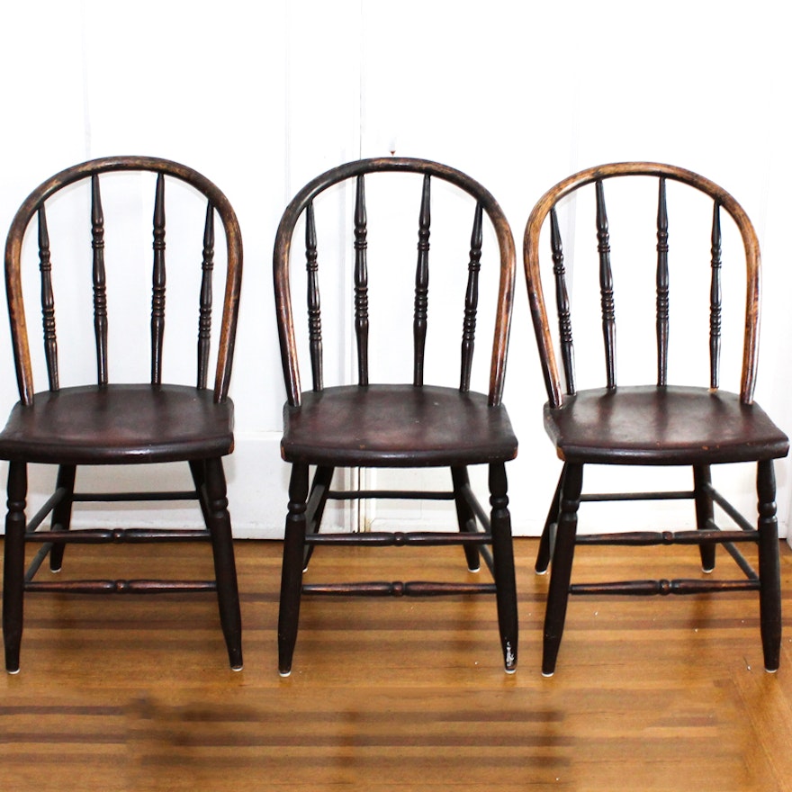 Antique Oak Chairs