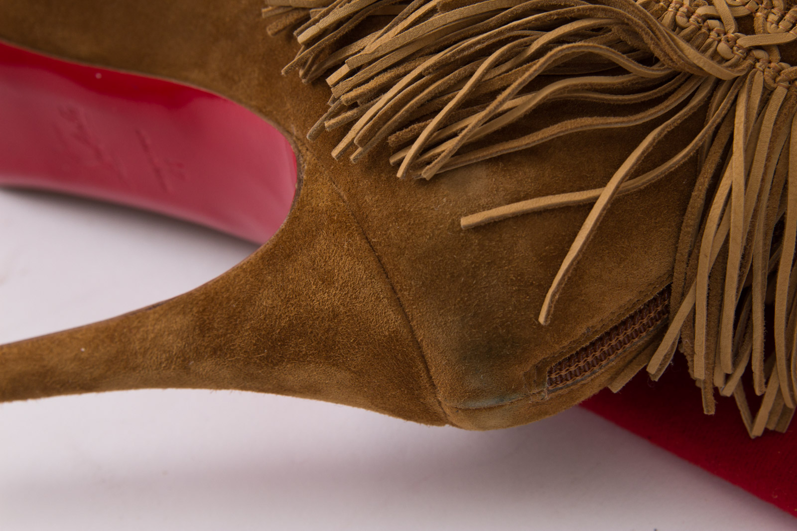 Christian Louboutin Suede Royal Ankle Boots