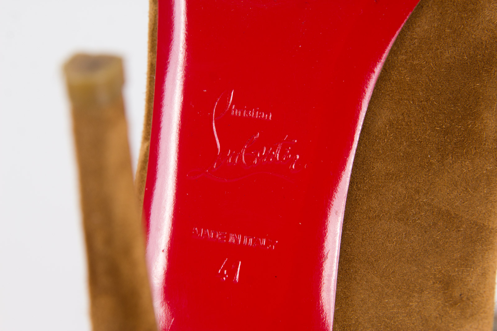 Christian Louboutin Suede Royal Ankle Boots